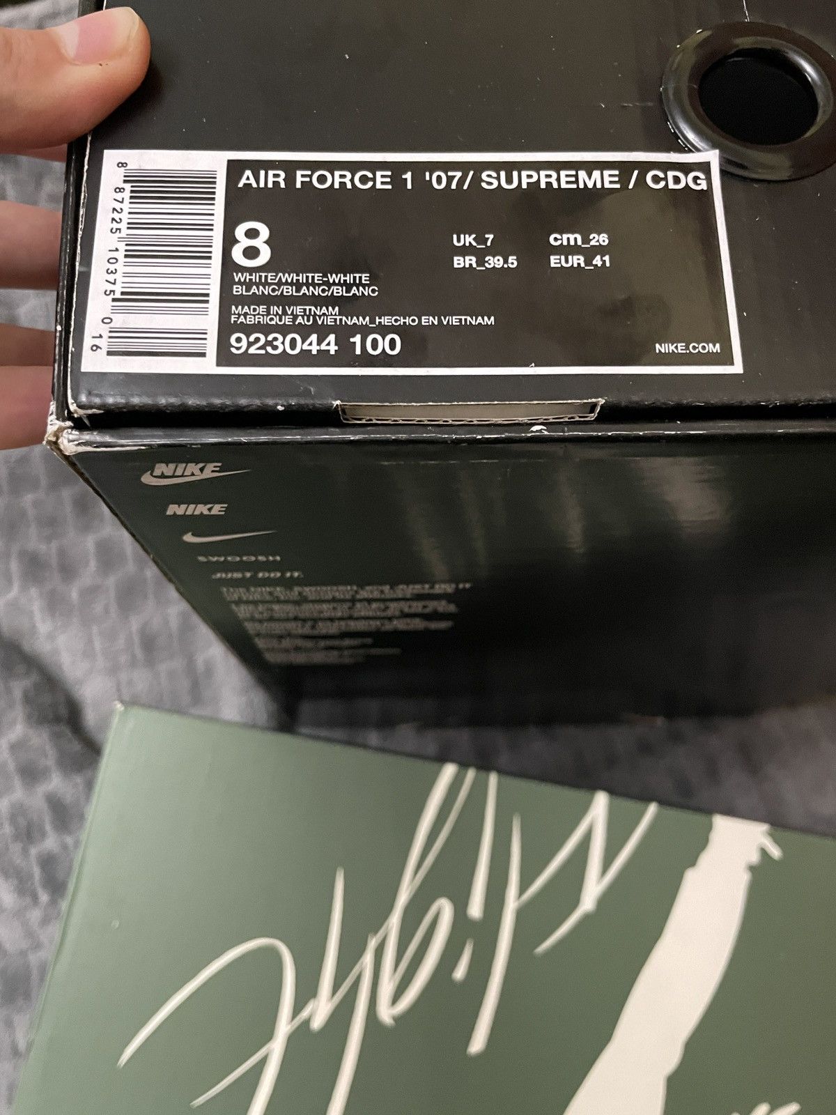 Comme des Garcons × Nike × Supreme Nike Air Force x Supreme x CDG Size US 8 / EU 41 - 8 Thumbnail