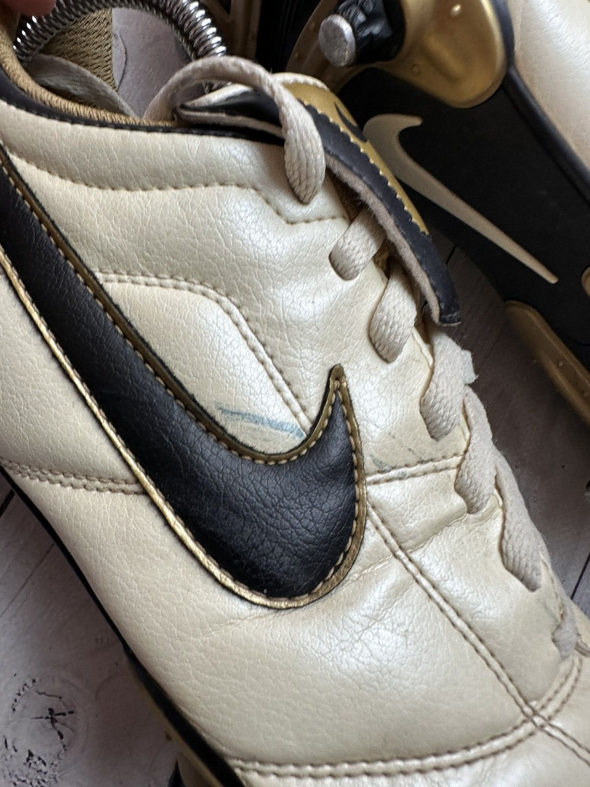 Nike × Vintage Vintage Nike tiempo boots total 90 size US8 Size US 8 / EU 41 - 4 Thumbnail