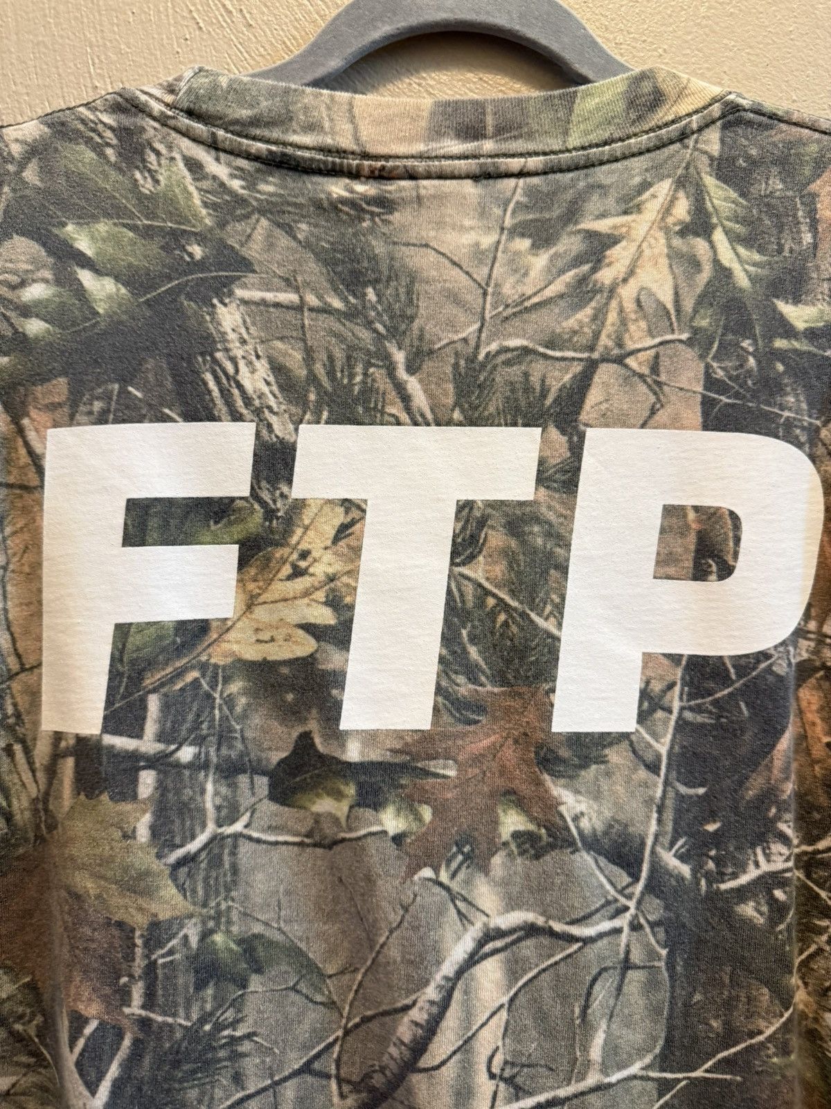 Fuck The Population FTP Realtree camo logo tee Size US L / EU 52-54 / 3 - 3 Thumbnail