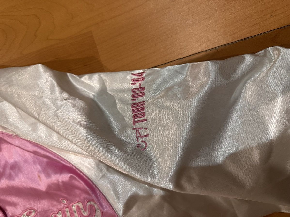 Japanese Brand × Vintage Shania Twain 2004 Pink Bomber Womens Size L / US 10 / IT 46 - 3 Thumbnail
