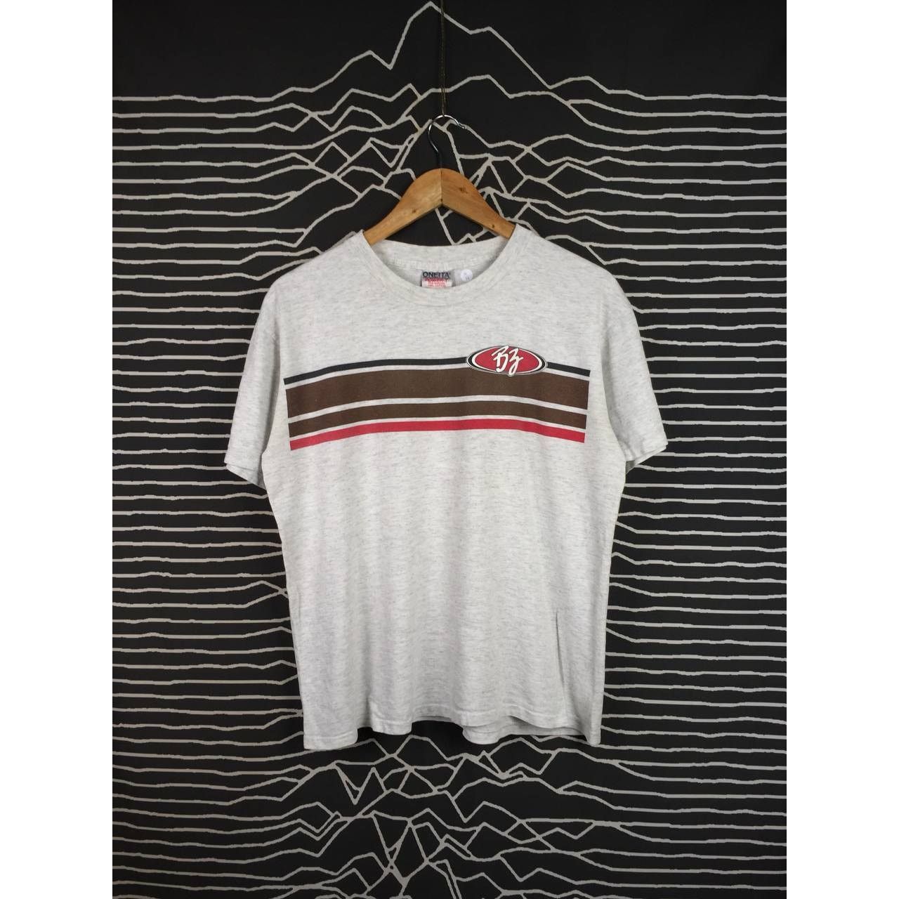 Vintage Vtg 90s B3 Surf Skateboards Single Stitch Graphic Tee Size US M / EU 48-50 / 2 - 2 Thumbnail