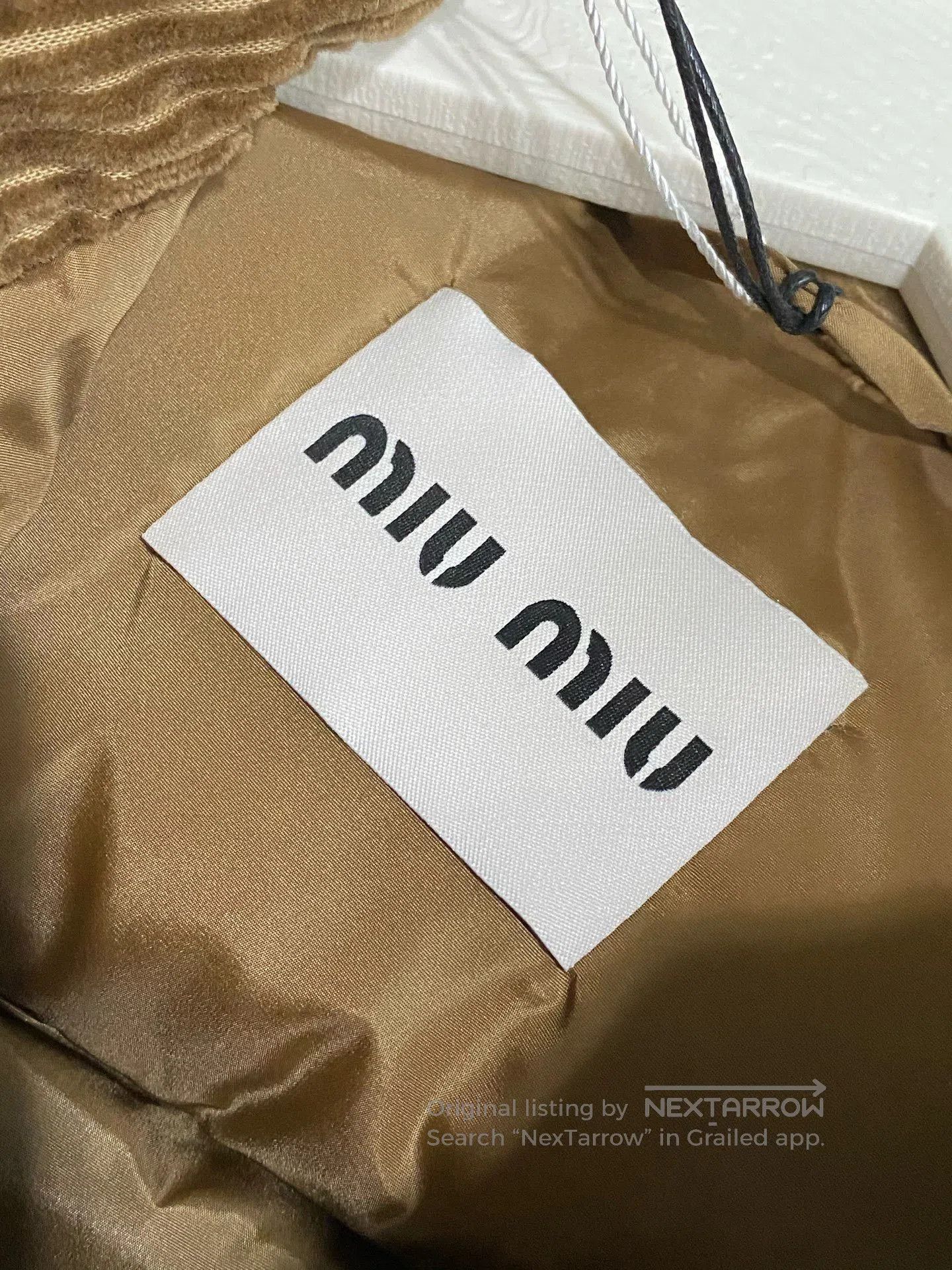 Miu Miu Miumiu Corduroy Cotton Jacket. Size XS / US 0-2 / IT 36-38 - 6 Thumbnail