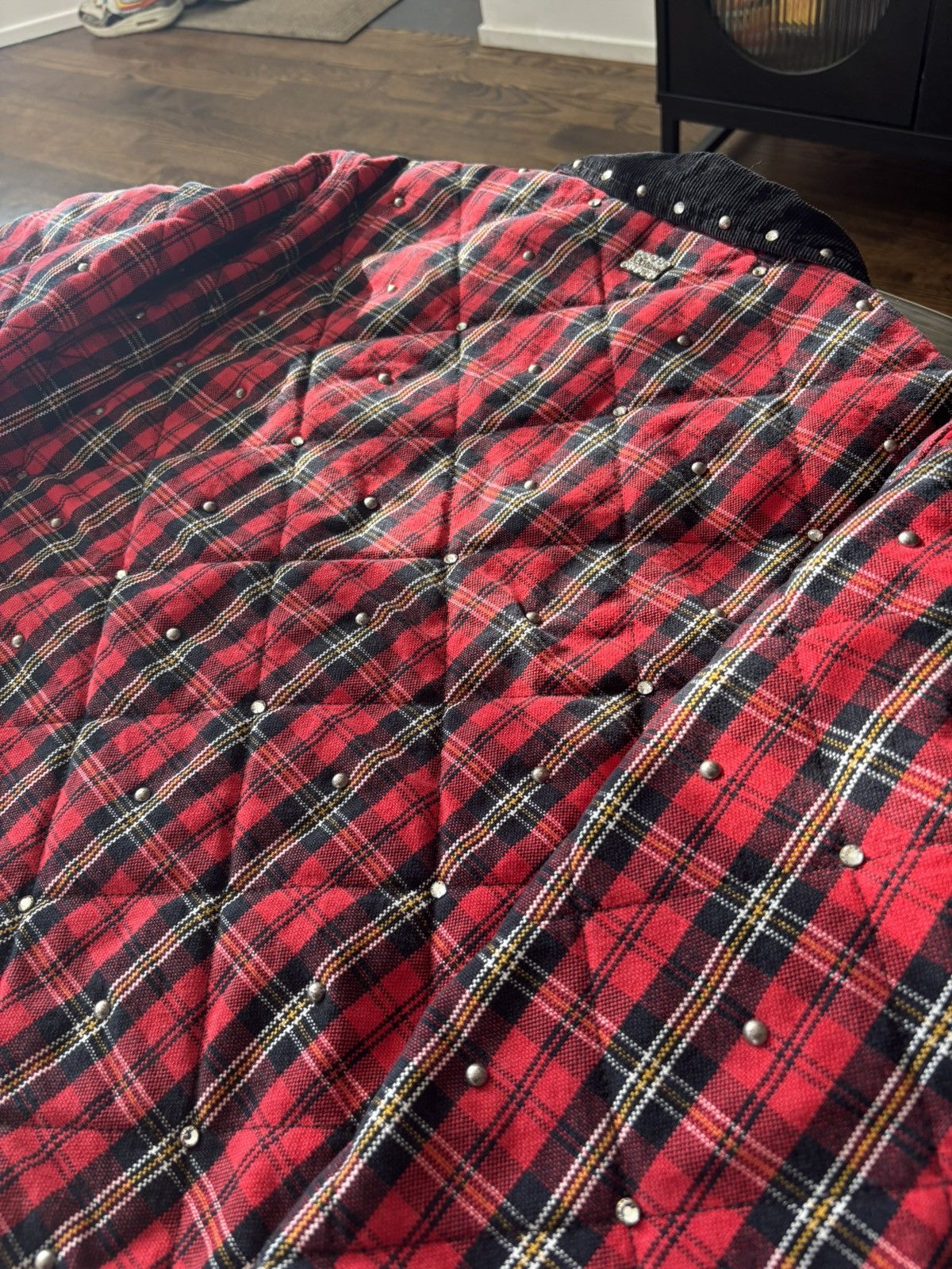 B.B. Simon × Supreme Supreme B.B Simon Quilted Work Jacket ‘Plaid’ Size US M / EU 48-50 / 2 - 7 Thumbnail
