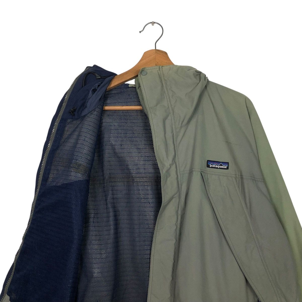 Patagonia 🔥VINTAGE WINDBREAKER JACKET PATAGONIA OLIVE OIL GREEN Size US M / EU 48-50 / 2 - 15 Thumbnail