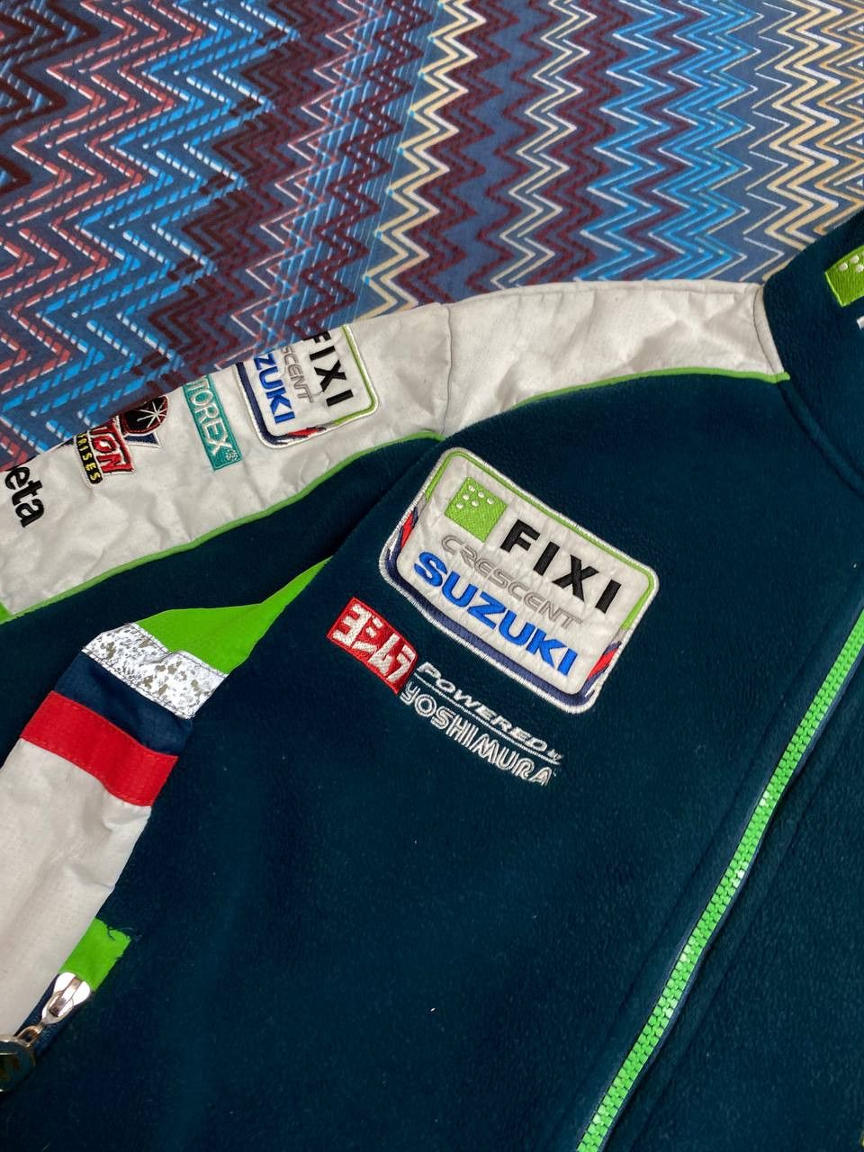 Vintage Vintage SUZUKI World Superbike team big logo Y2K Size US M / EU 48-50 / 2 - 10 Thumbnail
