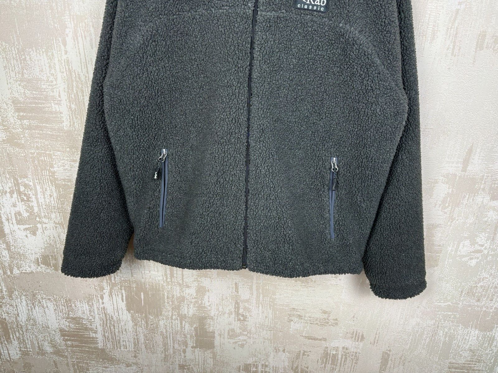 Rab Mint! RAB Double Pile Jacket QFC-20 Fleece Size L Gray Size US L / EU 52-54 / 3 - 7 Thumbnail