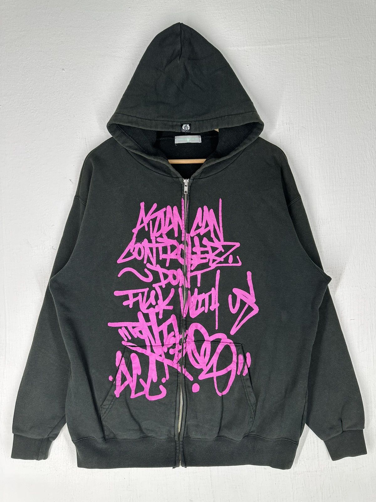 image of Asian Can Controlerz Hoodie Sweatshirt in Black, Men's (Size XL)