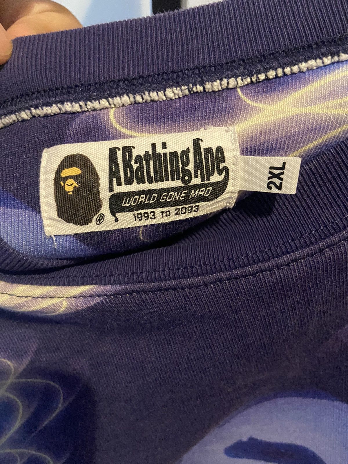 Bape Bape Storm Crewneck Size US XXL / EU 58 / 5 - 3 Thumbnail