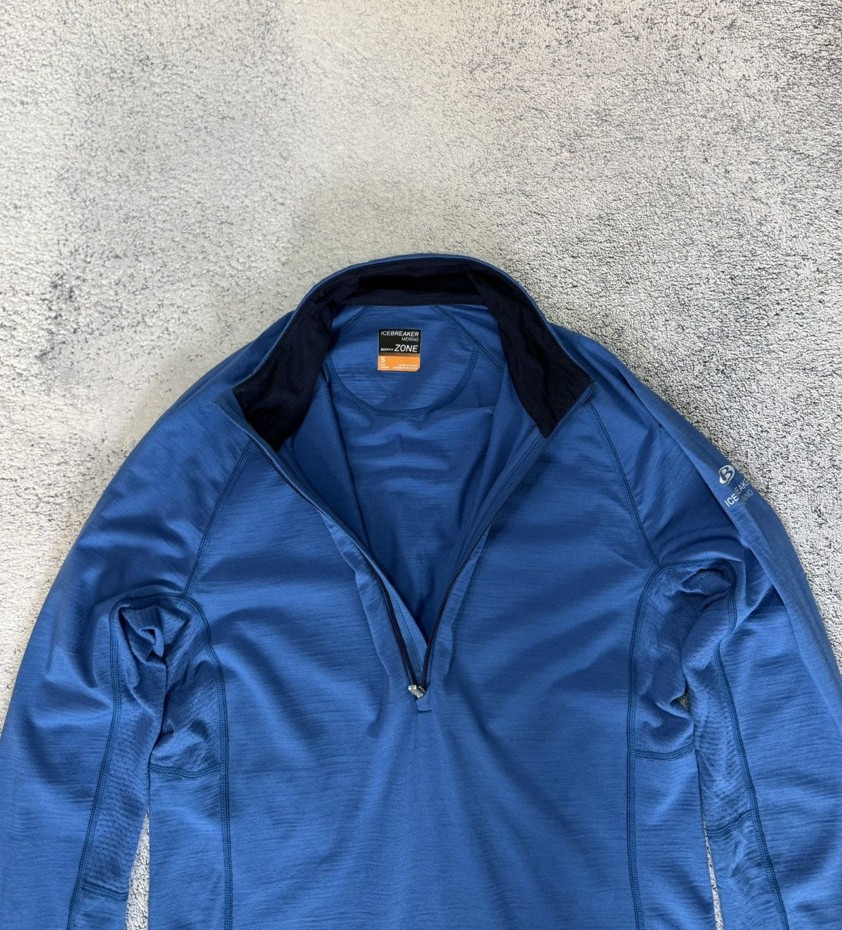 Icebreaker Icebreaker Merino Wool Bodyfit Zone 1/4 Zip Base Layer Men S Size US S / EU 44-46 / 1 - 7 Thumbnail