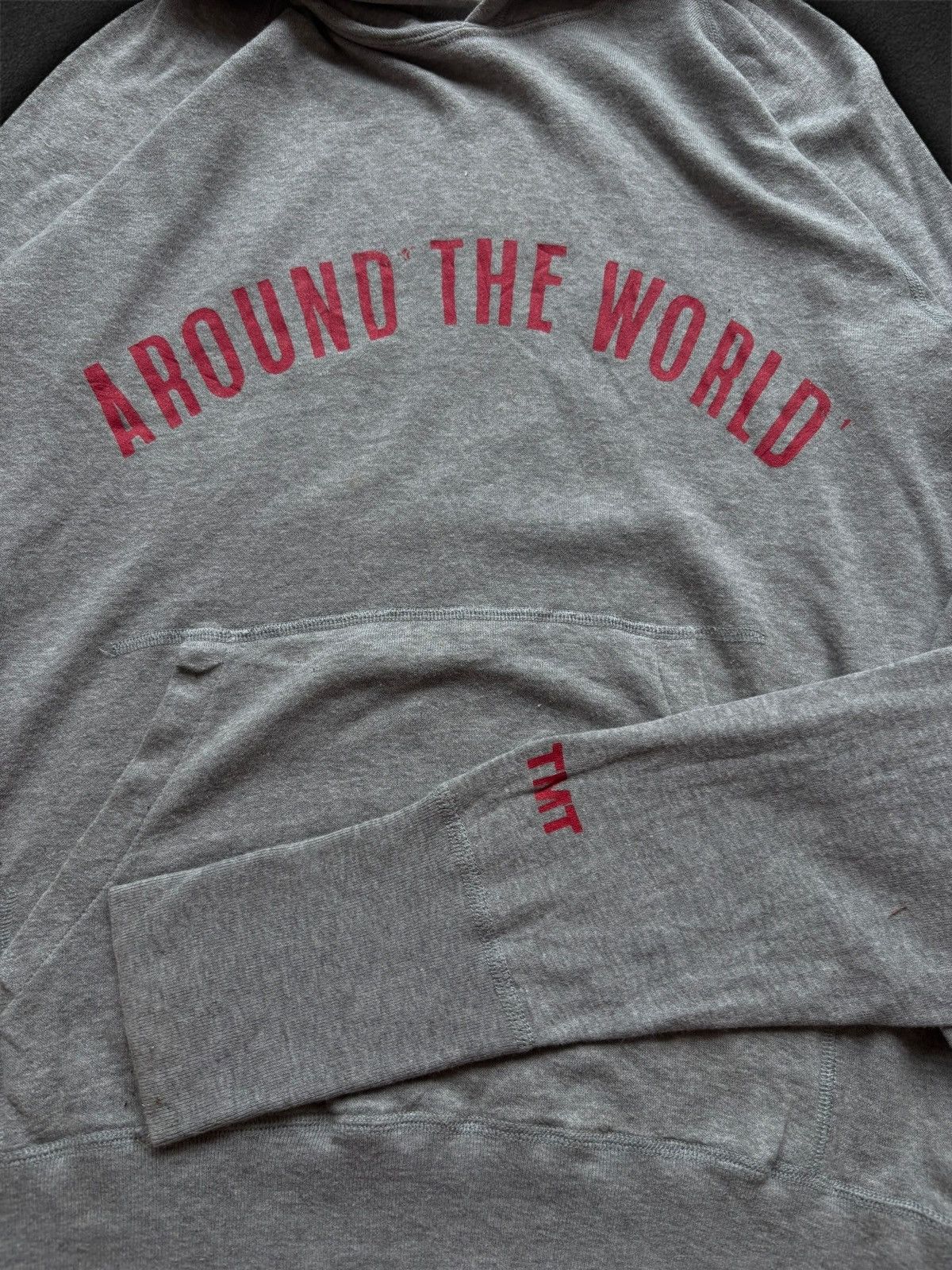 Japanese Brand Rare TMT Around The World Hoodie Size US L / EU 52-54 / 3 - 3 Thumbnail