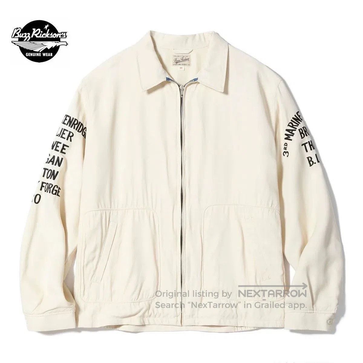 Buzz Rickson's Buzz Rickson's Military Rayon Utility Jacket. Size US XXS / EU 40 - 3 Thumbnail