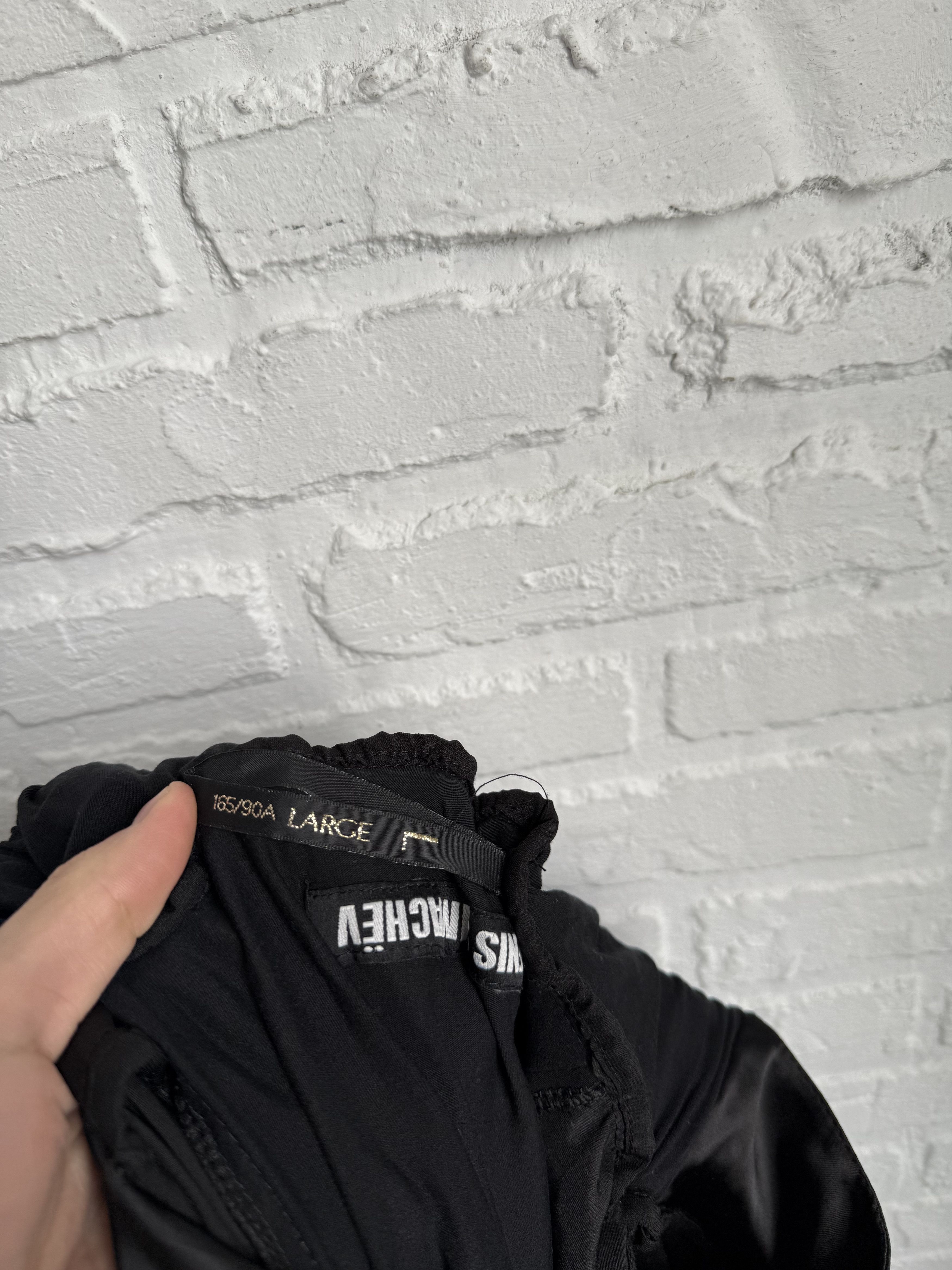 Denis Simachev Avantgarde Denis Simachev black cargo pants Size 28" / US 6 / IT 42 - 5 Thumbnail