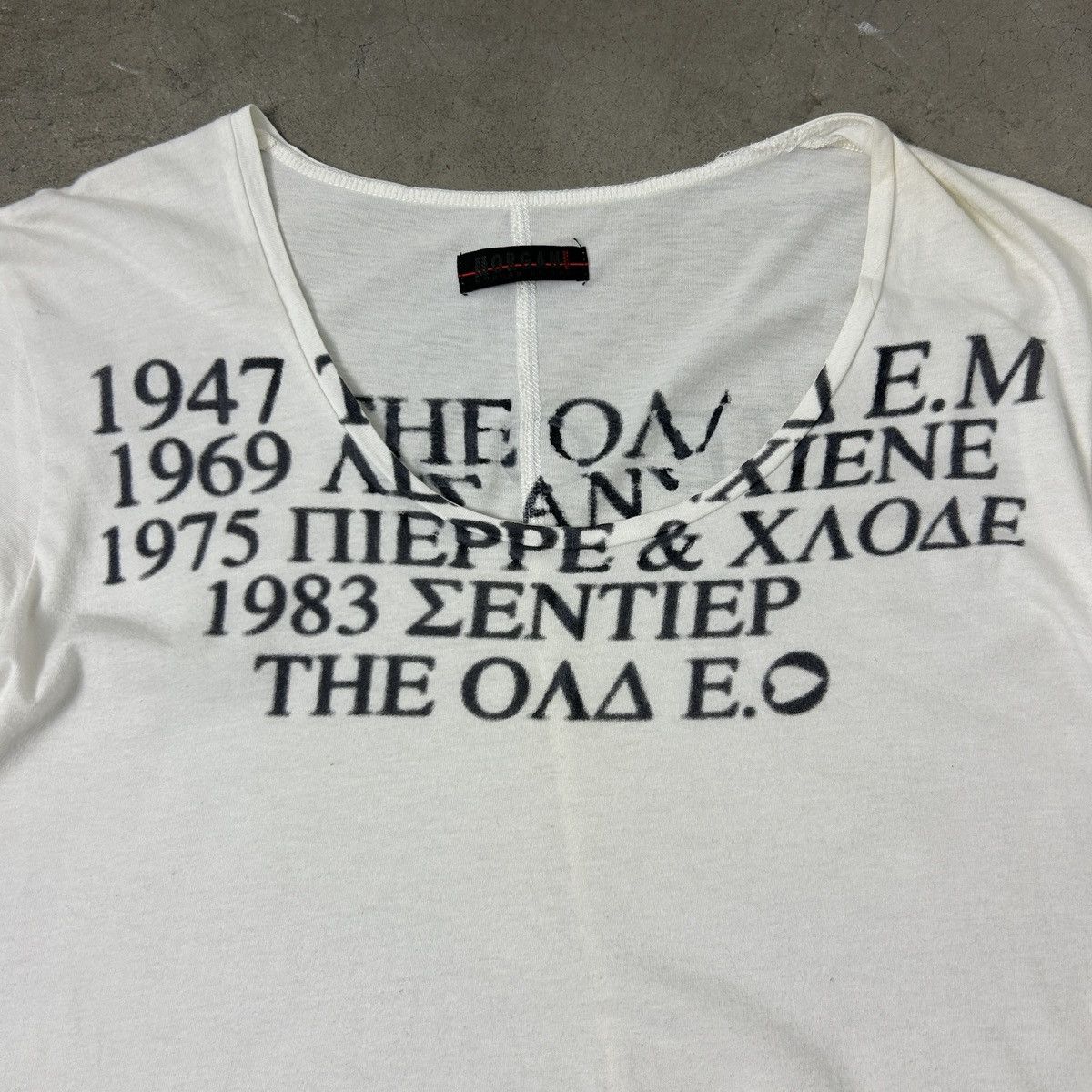 If Six Was Nine × Japanese Brand × Morgan Homme Morgan Homme - Statement Tee Size US M / EU 48-50 / 2 - 8 Thumbnail