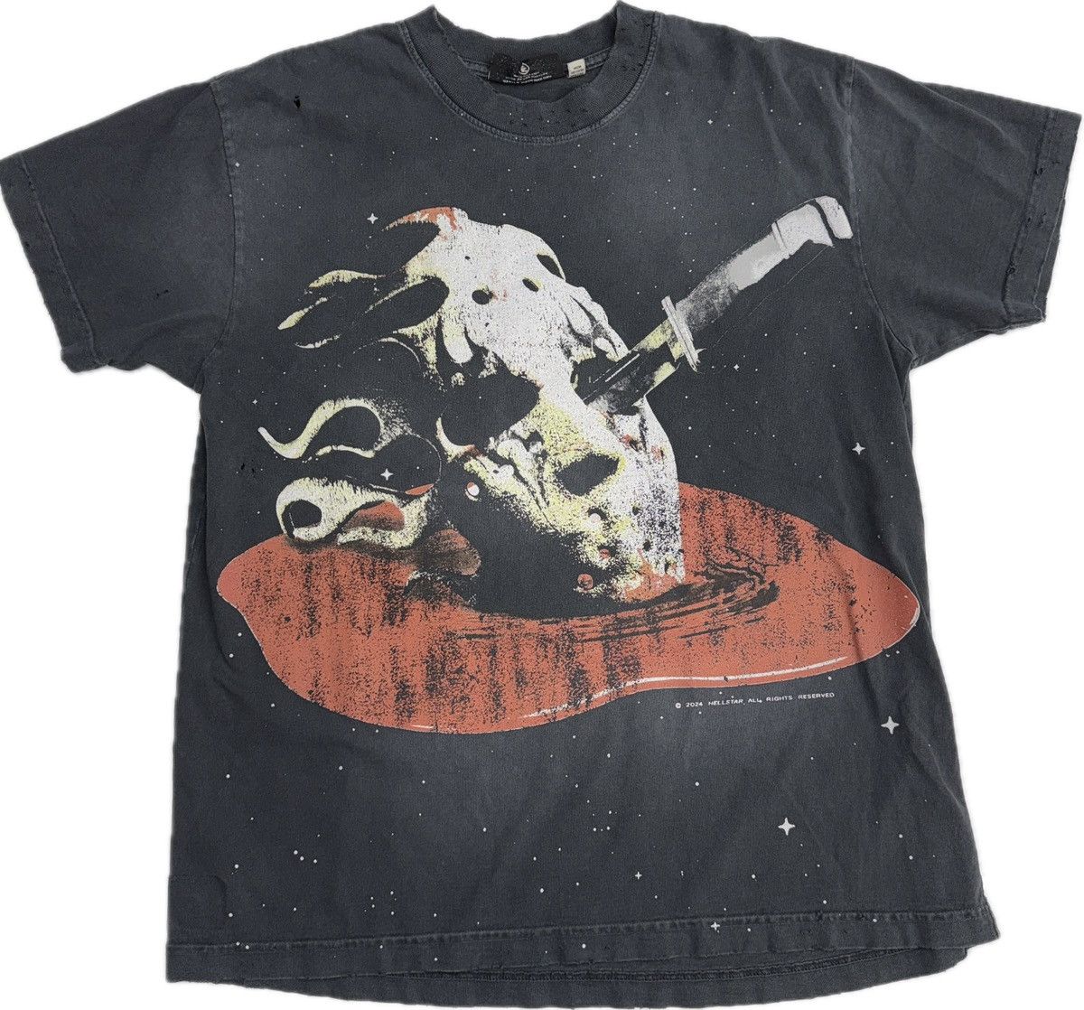 HELLSTAR Hellstar Mask T-shirt Size US S / EU 44-46 / 1 - 1 Thumbnail
