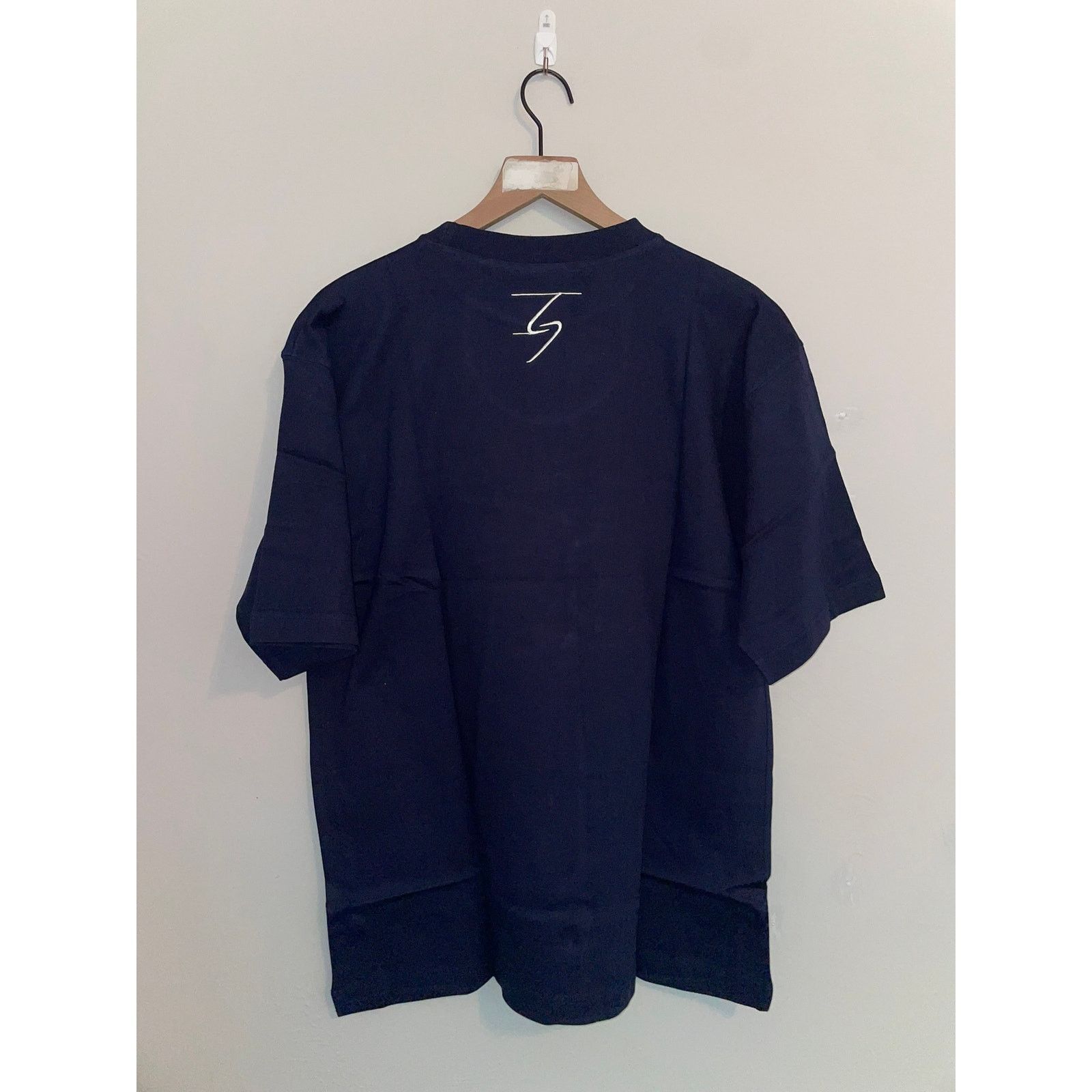 Vintage NWT 2000s Infamous Gear Blue White Script Shirt Tee Y2K L Size US L / EU 52-54 / 3 - 6 Thumbnail