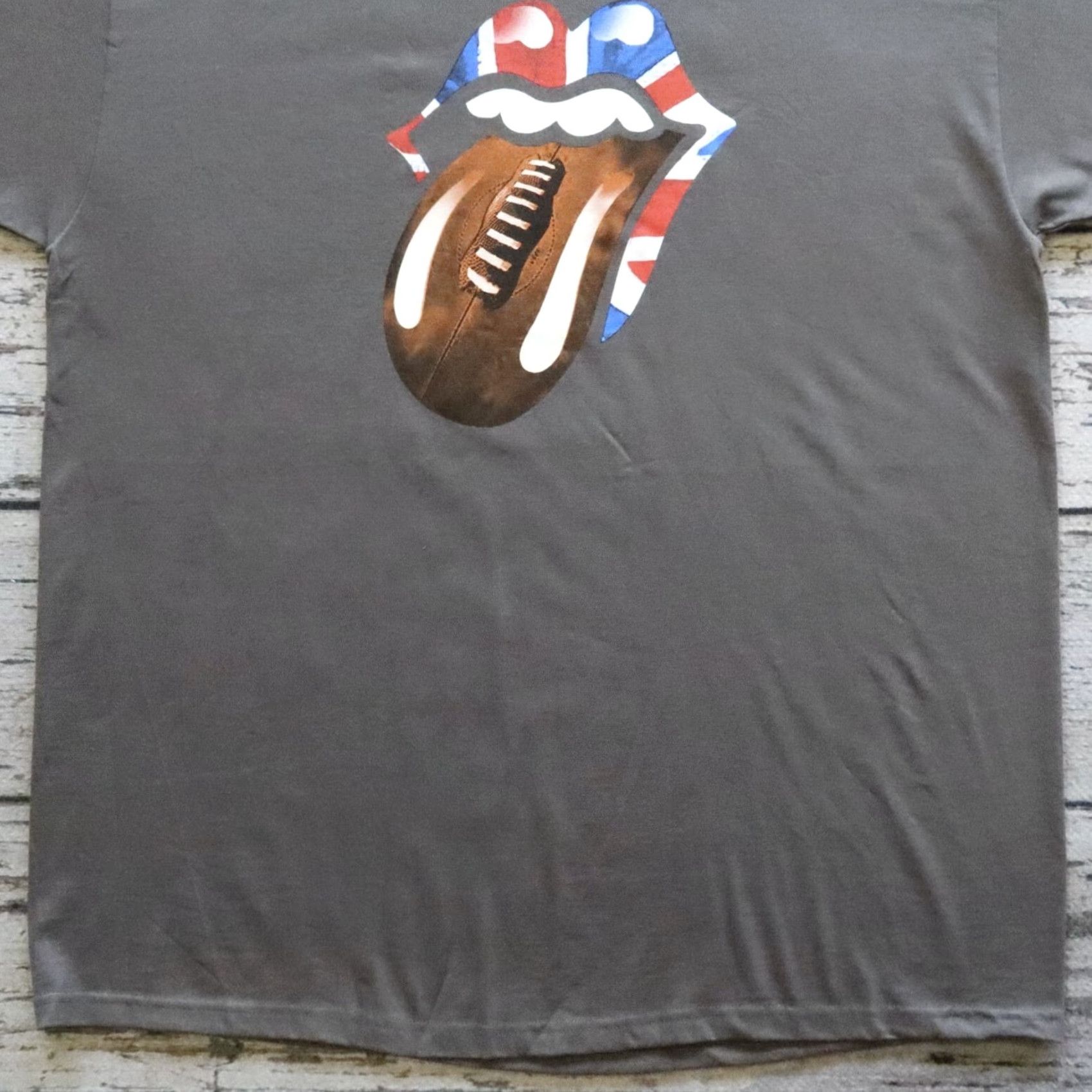 Vintage Vintage The Rolling Stones Tshirt Twikenham Band XL Gray Tee Mens Size US XL / EU 56 / 4 - 3 Thumbnail