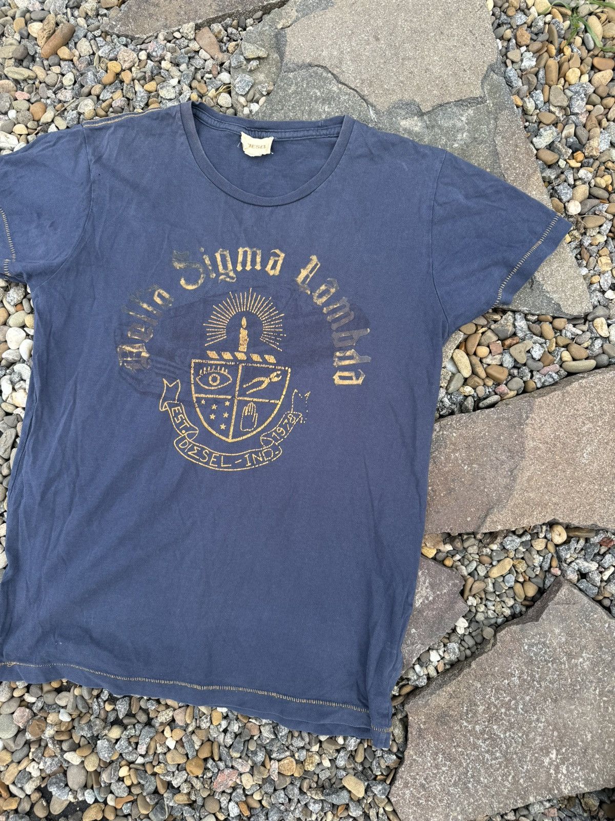 Diesel × Vintage Y2K Diesel Sigma 💪 rare t-shirt vintage American Psycho Size US S / EU 44-46 / 1 - 3 Thumbnail