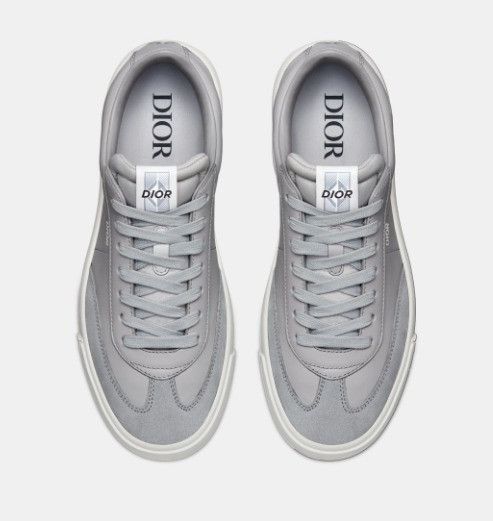 Dior o1w1db10924 Smooth Calfskin B101 Sneaker in Grey Size US 9 / EU 42 - 4 Thumbnail