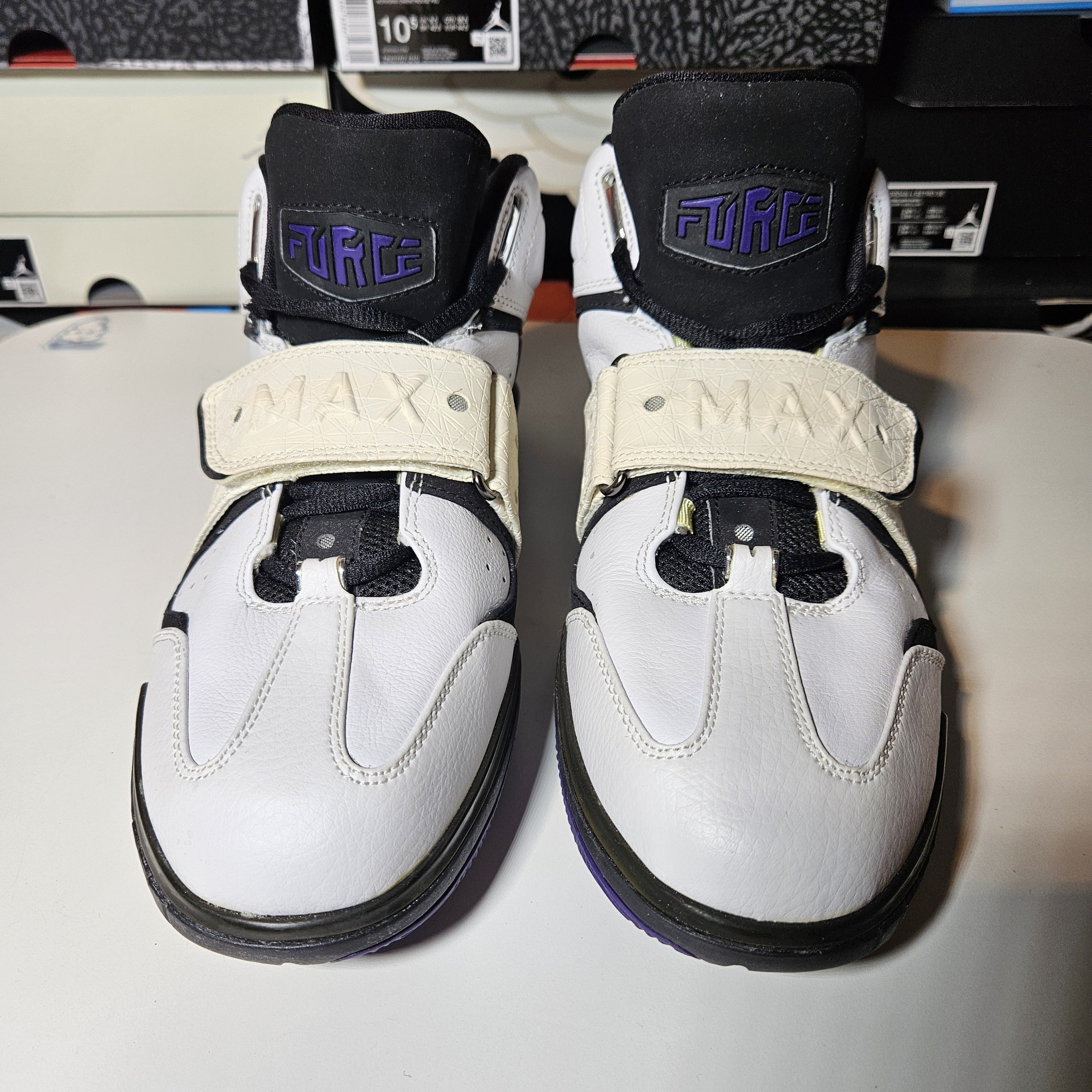 Nike Air Force Operate White-Black 2005 310429111 Sz 10.5 Size US 10.5 / EU 43-44 - 3 Thumbnail