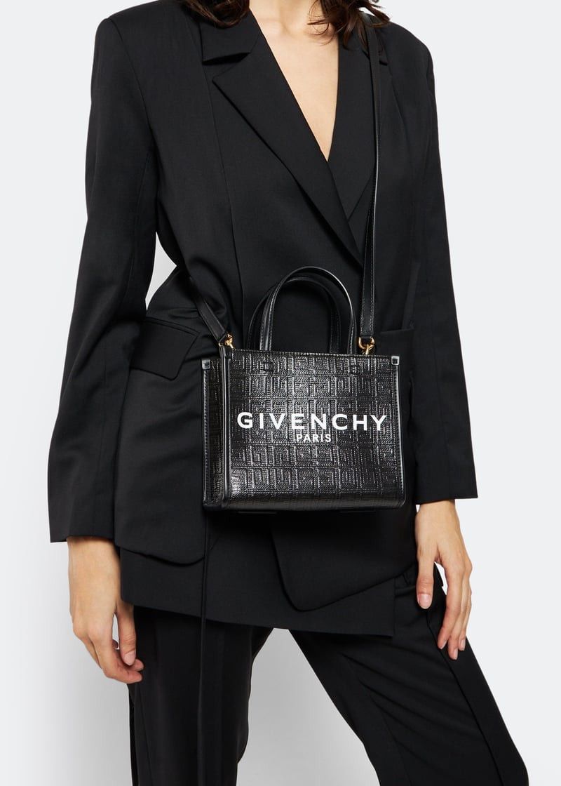 Givenchy o1srvl11e0625 Size:OS/Mini G Shopping Tote Bag in Black Size ONE SIZE - 6 Thumbnail
