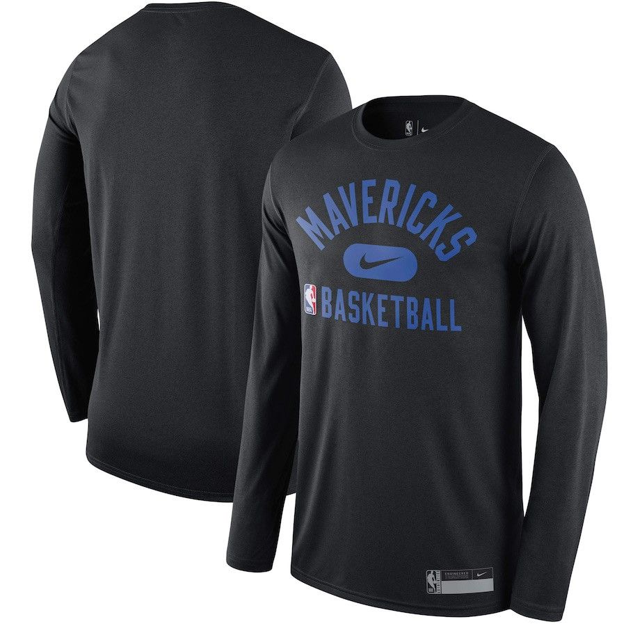 Nike Men's Nike Black Dallas Mavericks 2021/22 On-Court Practice Size US L / EU 52-54 / 3 - 3 Thumbnail