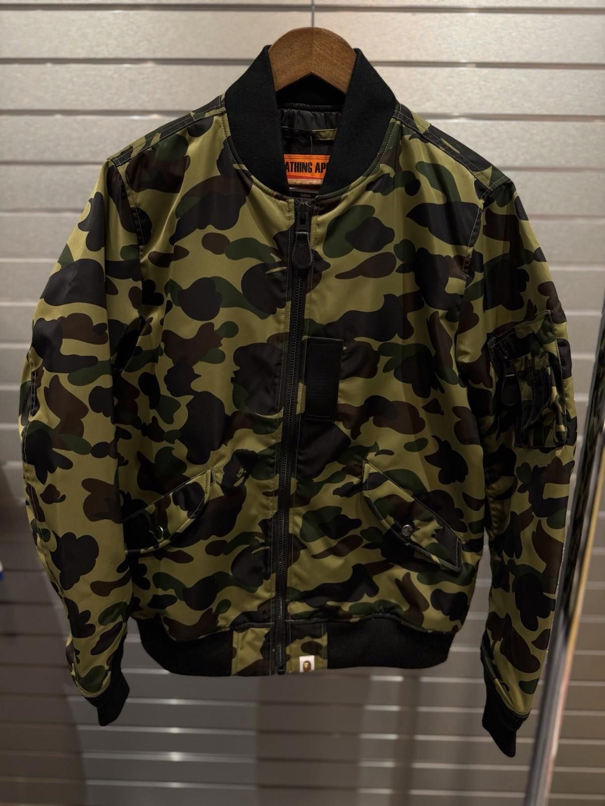 Bape A Bathing Ape Bape Camo MA-1 Flight Jacket Size (M) Size US M / EU 48-50 / 2 - 3 Thumbnail