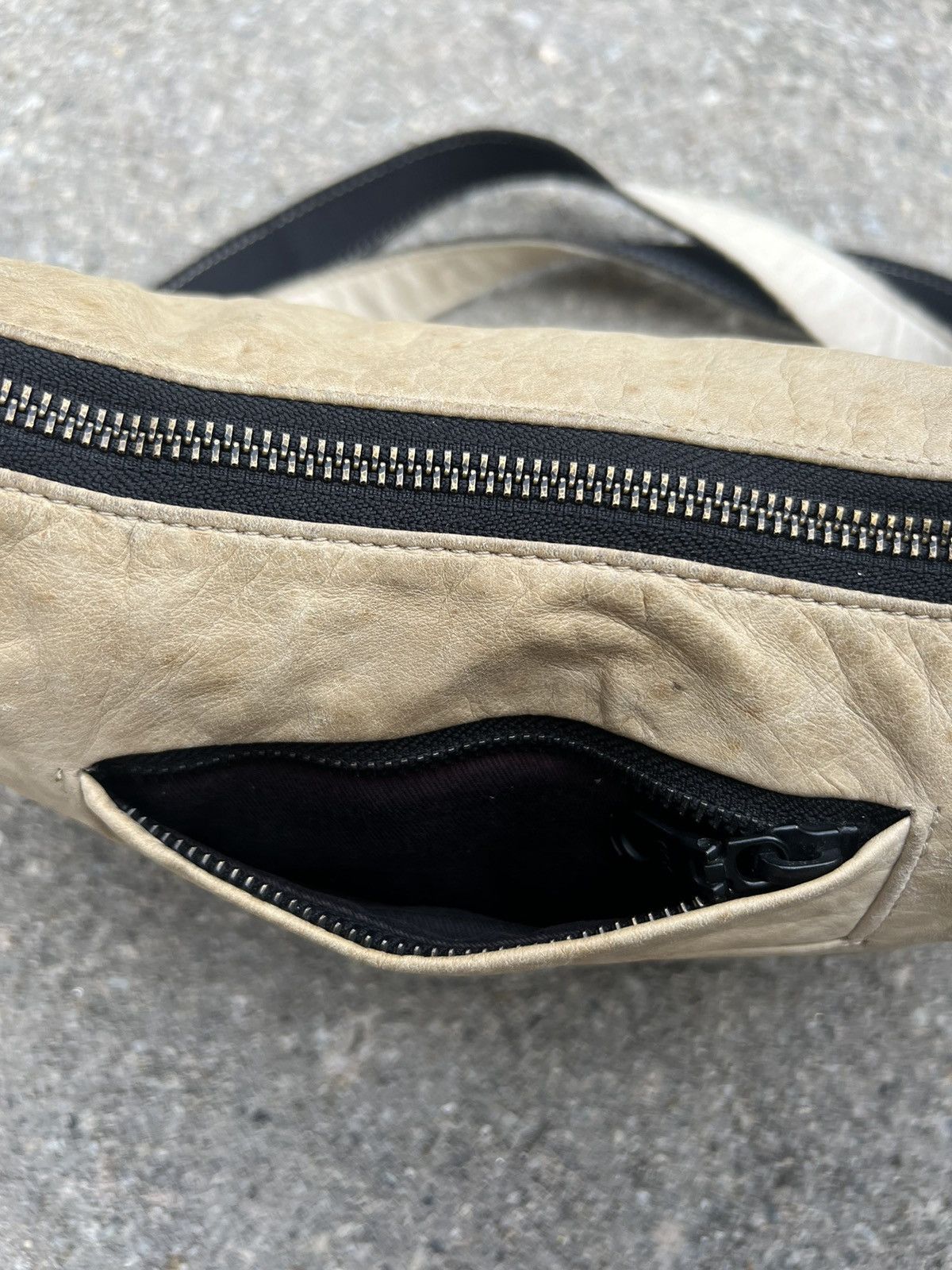 Leather Vintage Zer Japan Dirt Patina Leather Bag Size ONE SIZE - 16 Thumbnail