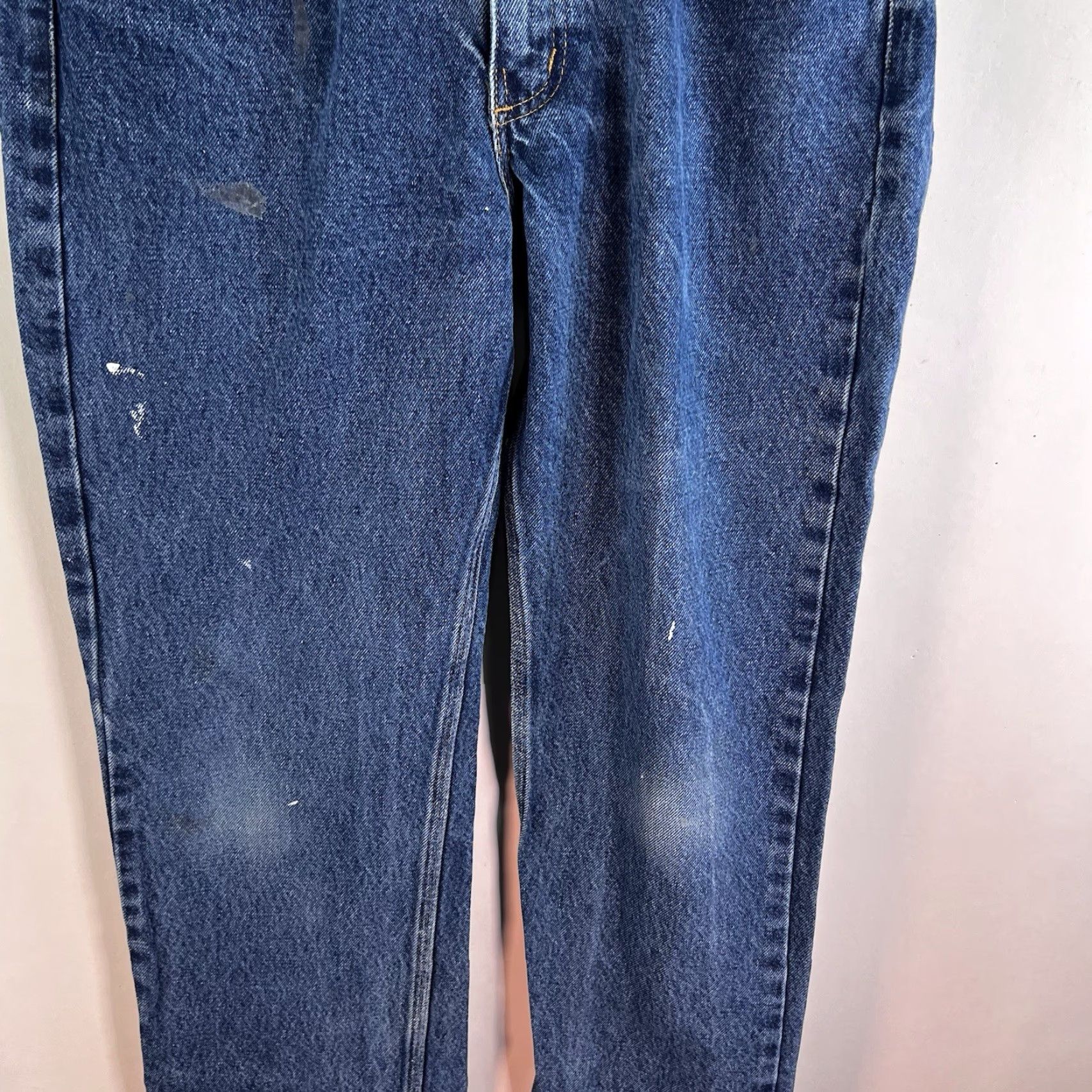 Carhartt Carhartt B480 Denim Straight Jeans Mens Size 32 X34 Blue Distressed Size US 32 / EU 48 - 3 Thumbnail