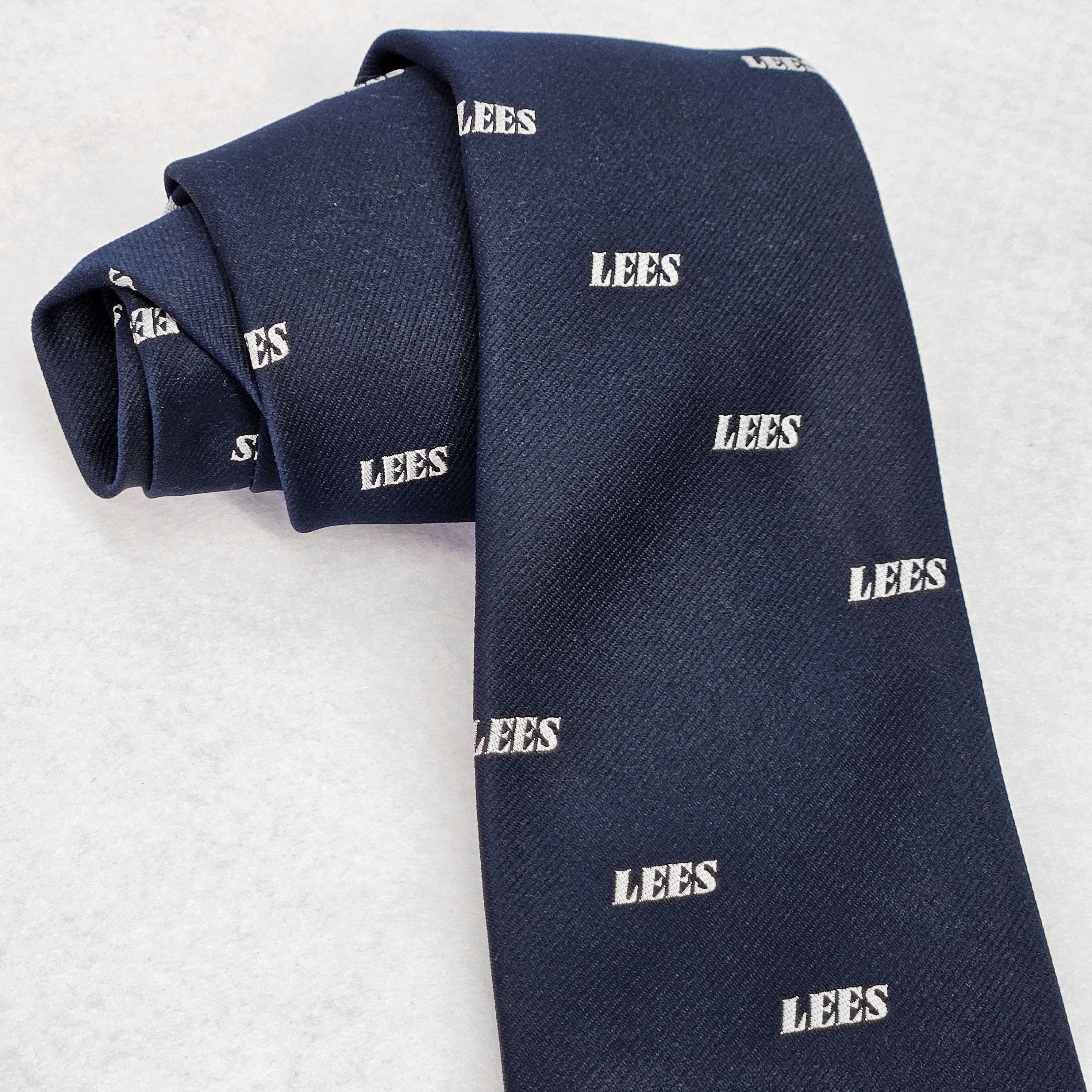 Other Prince Consort 54x3.25" LEES Necktie Tie Vintage Navy Logo Size ONE SIZE - 7 Thumbnail