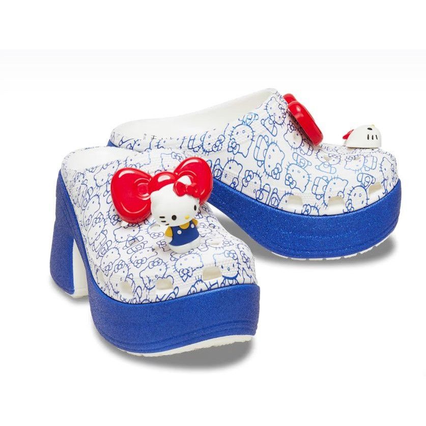 Crocs Crocs Hello Kitty Special Edition Siren Clog - Size 9 Size US 9 / IT 39 - 1 Thumbnail