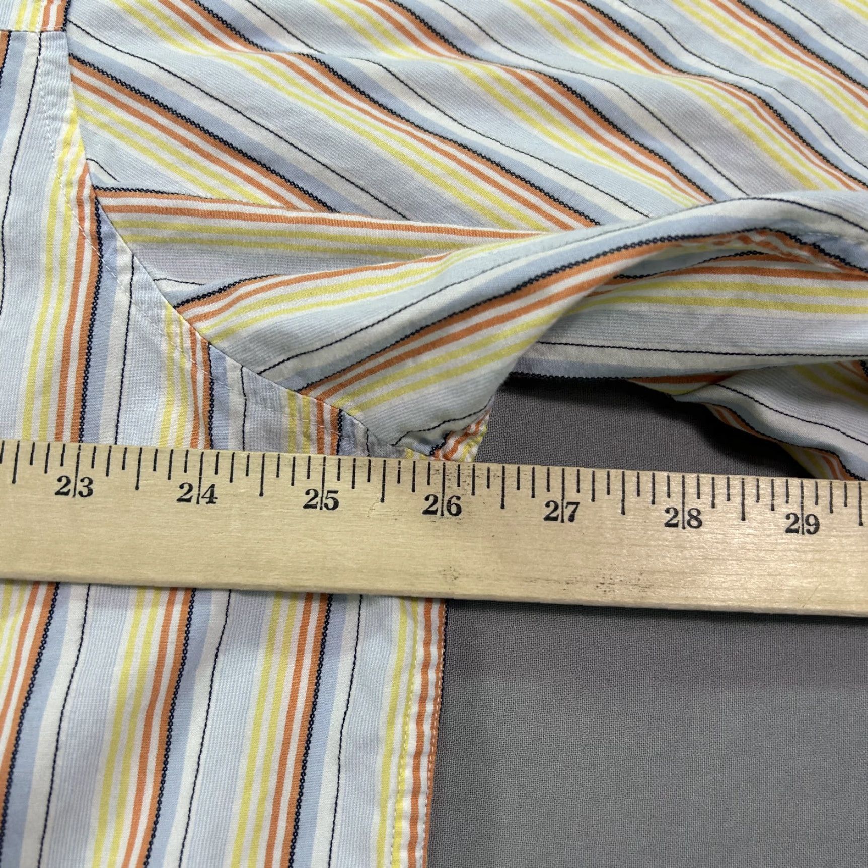 Ecko Unltd. VINTAGE Ecko Unltd Shirt Mens 2XL Striped Patchwork Button-Up Hip Hop Casual Size US XXL / EU 58 / 5 - 7 Thumbnail