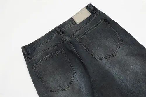 VIBE Men's punk distressed bootcut jeans Size US 32 / EU 48 - 4 Thumbnail