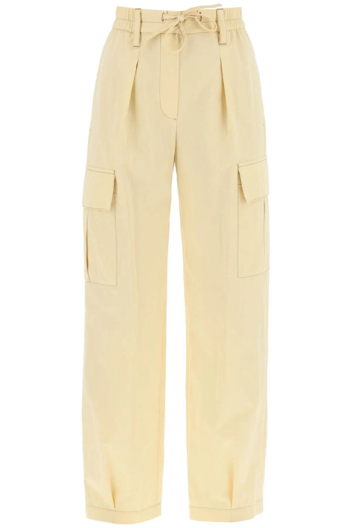 image of O1S22I1N0424 Gabardine Utility Pant In Yellow, Women's (Size 26)