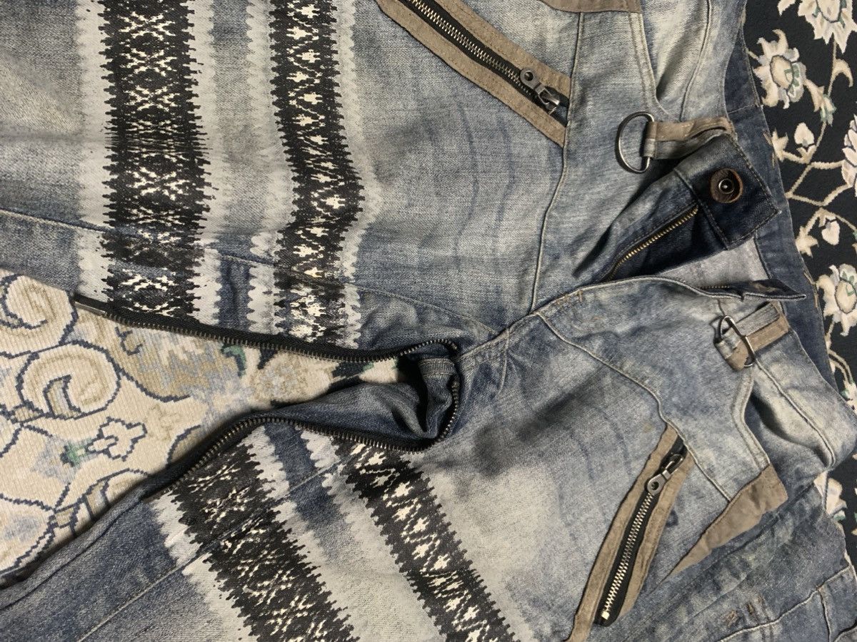 PPFM PPFM DESTRUCT PRODUCT JEANS Size US 32 / EU 48 - 4 Thumbnail