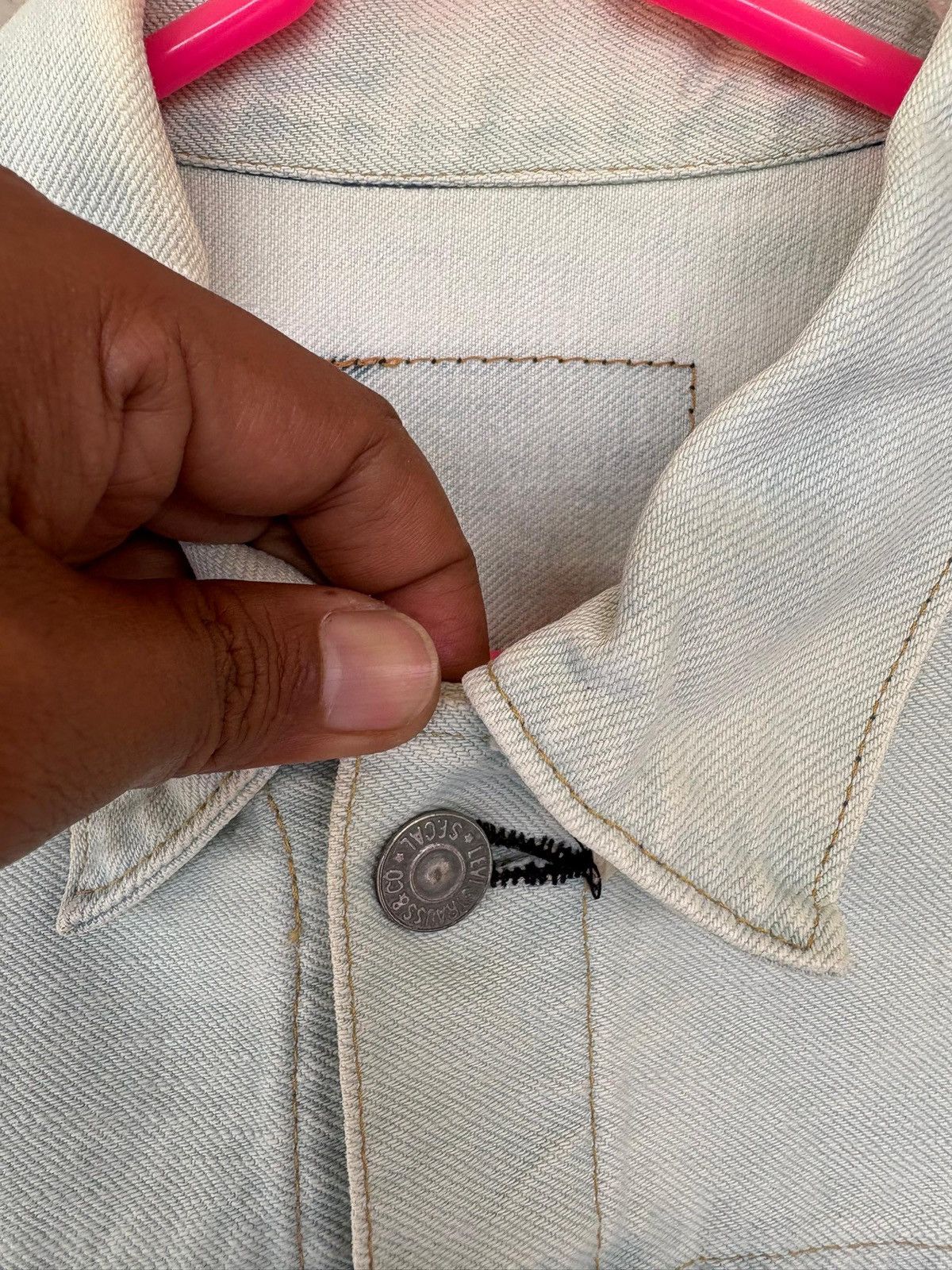Levi's Vintage Clothing Vintage Levi’s Tracker Denim Jacket Big E Stonewash Design Size US M / EU 48-50 / 2 - 10 Thumbnail