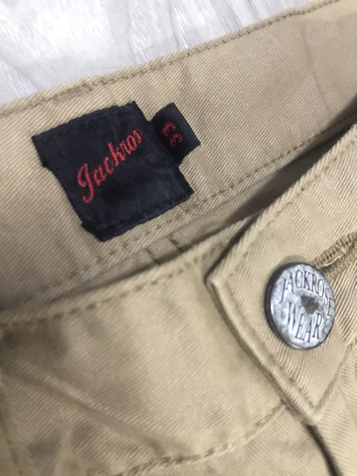 JACKROSE JACKROSE Lowrise Flared Cotton Pants Size US 29 - 5 Thumbnail
