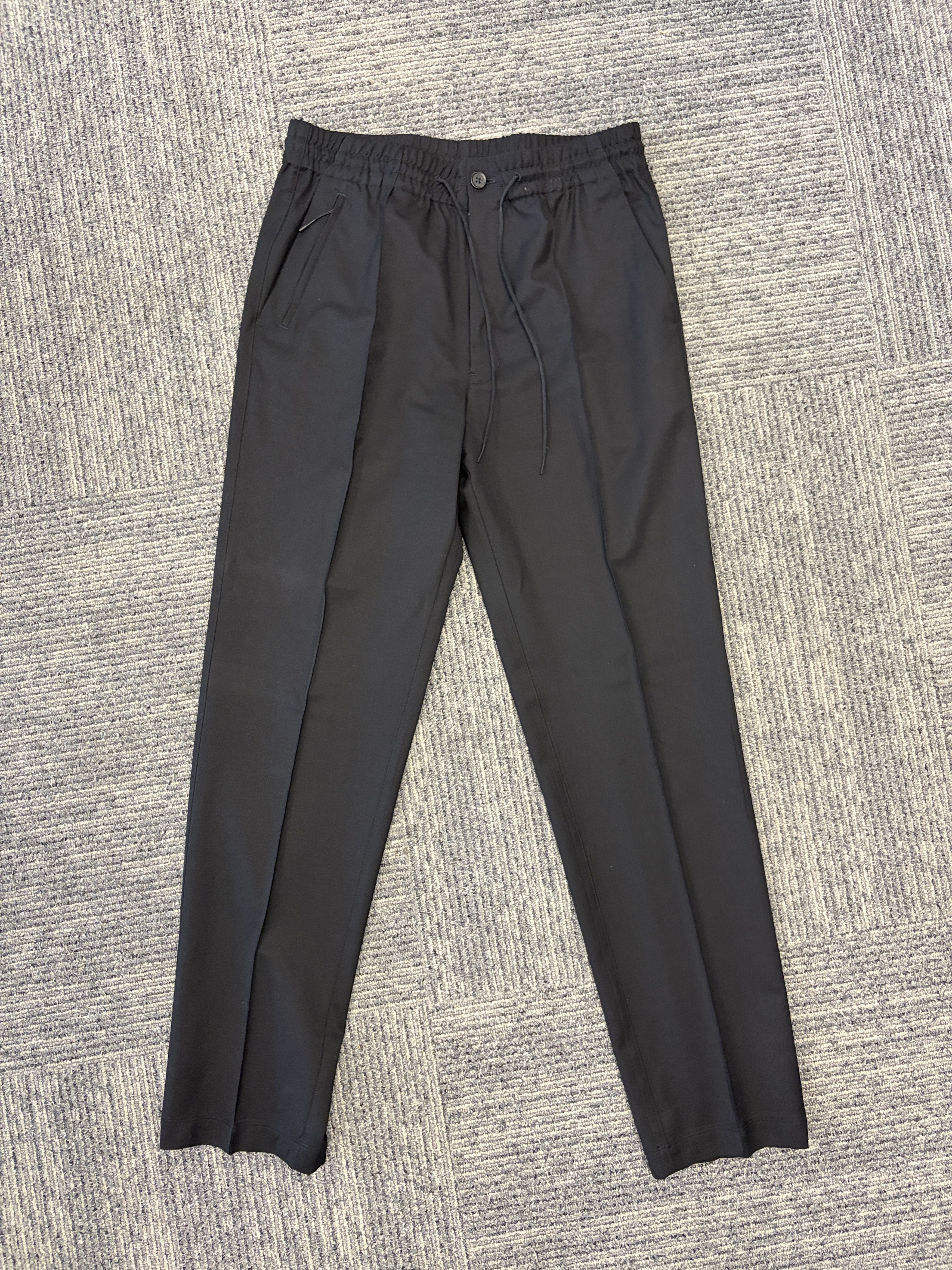 Y-3 y-3 pleated wool pants sz32 Size US 32 / EU 48 - 1 Thumbnail