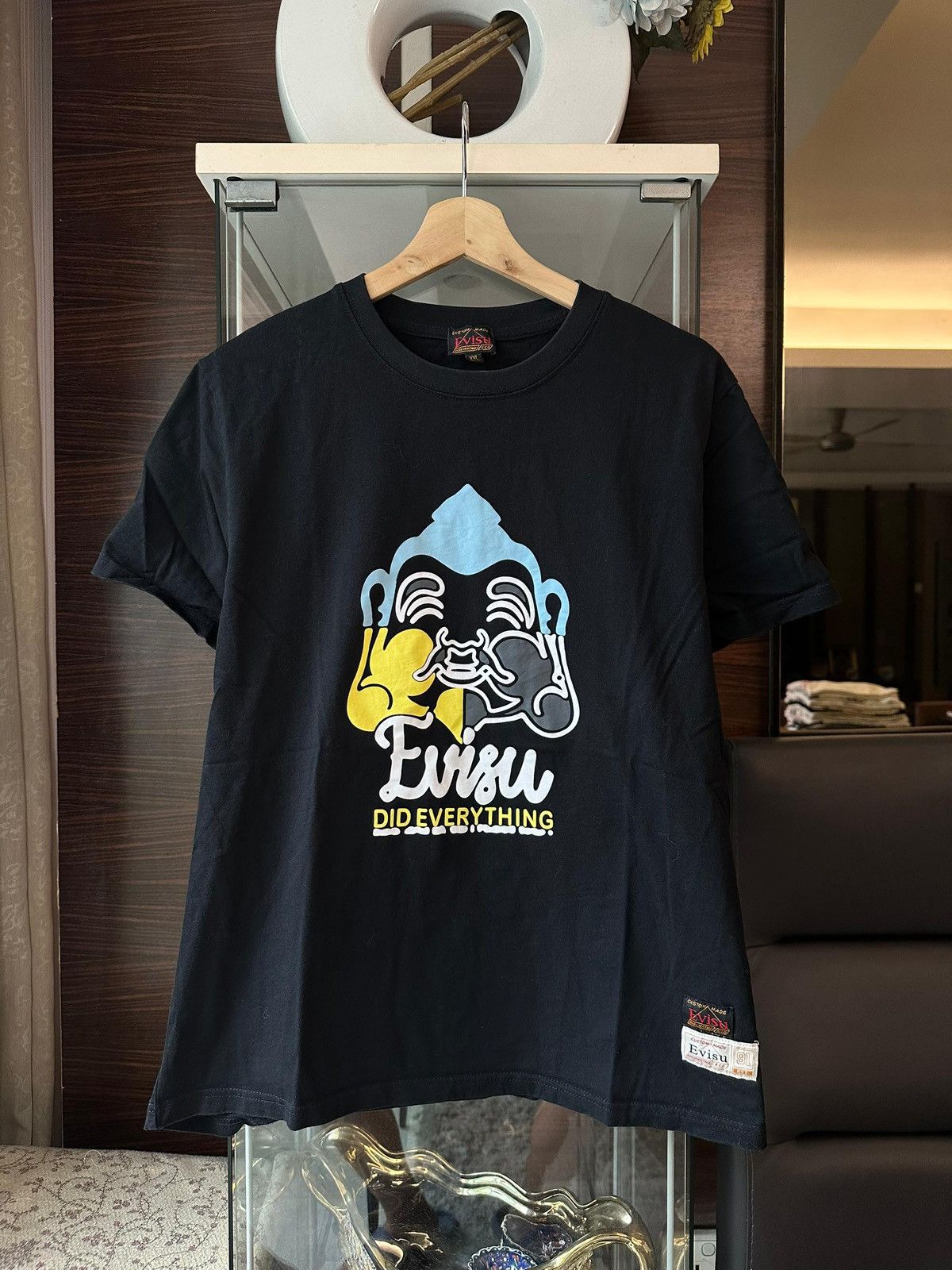 Evisu Vintage Evisu "Did Everything" Buddha Graphic Tee Size US M / EU 48-50 / 2 - 1 Thumbnail