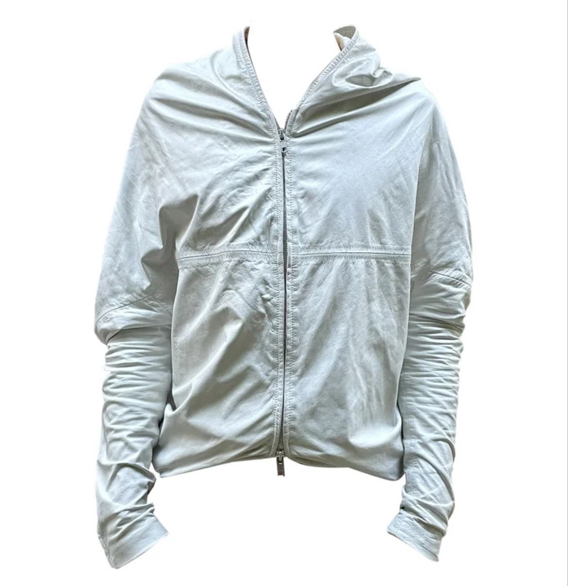 Maison Margiela FW 2005 White Leather Jacket by Martin Margiela Size S / US 4 / IT 40 - 1 Thumbnail
