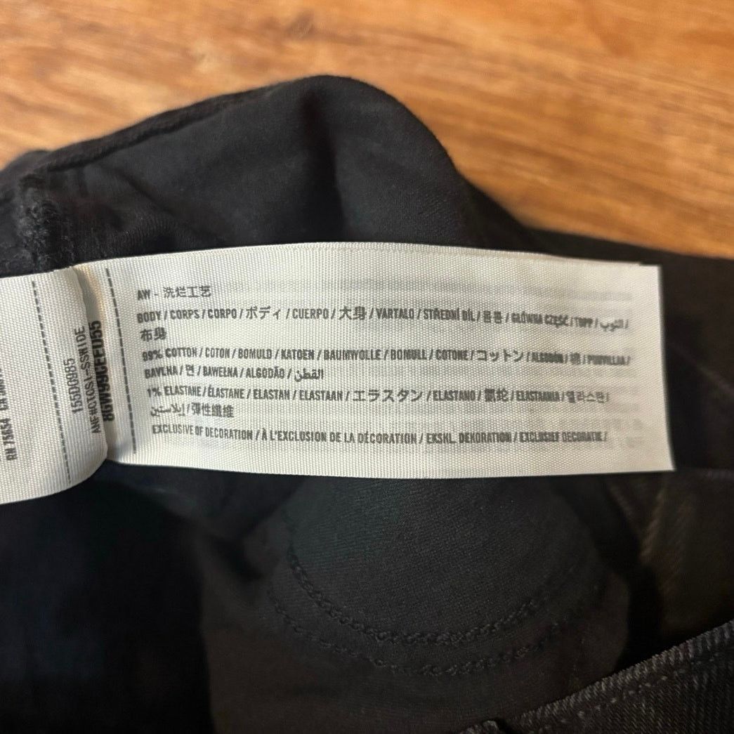 Abercrombie & Fitch Abercrombie & Fitch Dad High Rise Curve Love Jean Black 8R Size 30" / US 8 / IT 44 - 5 Thumbnail