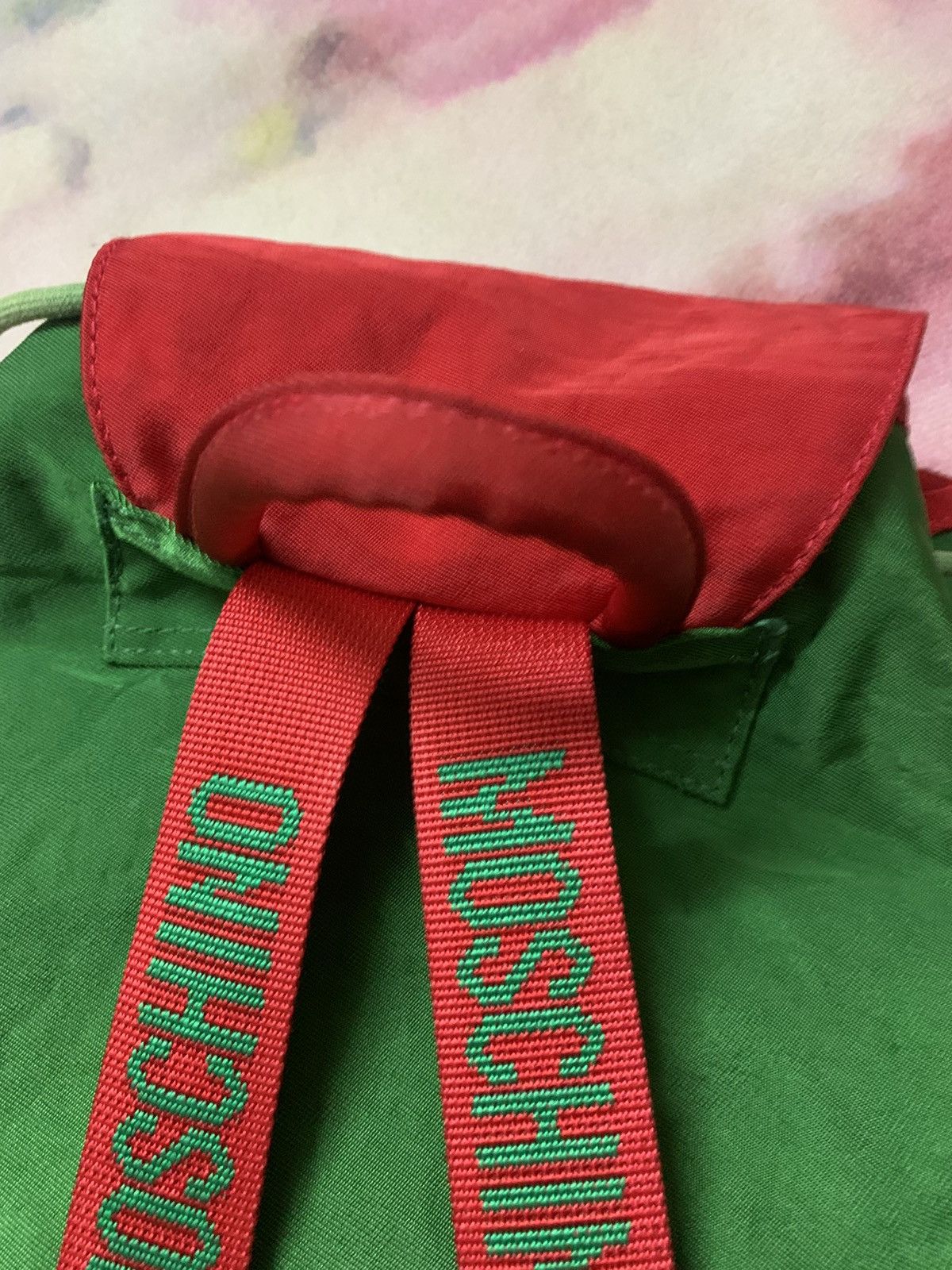 Moschino Vintage MOSCHINO ‘Peace’ Striking Colour Backpack Size 14x14 Size ONE SIZE - 9 Thumbnail