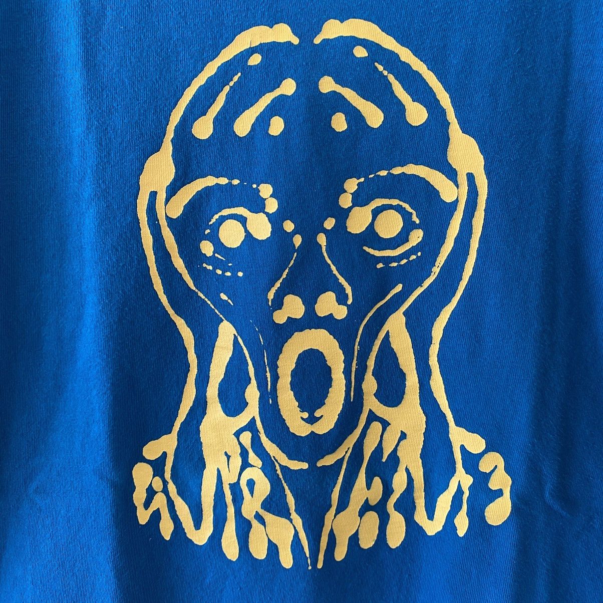 Supreme Supreme Scream T-Shirt Deep Blue 2017 Punk Grunge Y2K Size US M / EU 48-50 / 2 - 3 Thumbnail