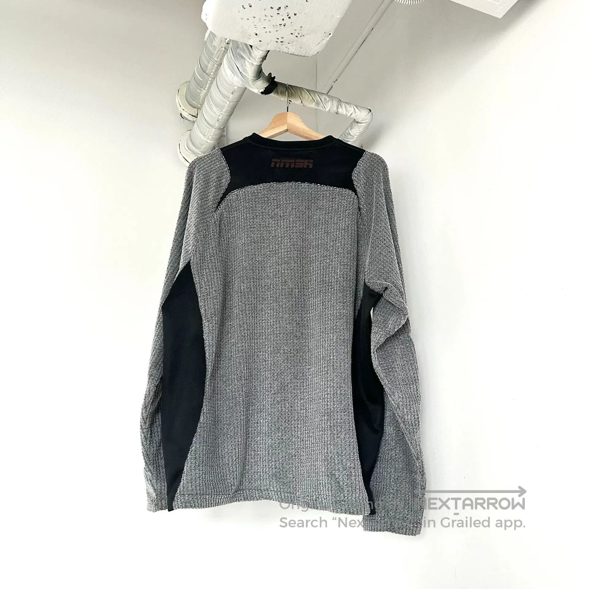 NAMESAKE Namesake Gray Black Retro Jersey Longsleeve. Size US S / EU 44-46 / 1 - 2 Thumbnail