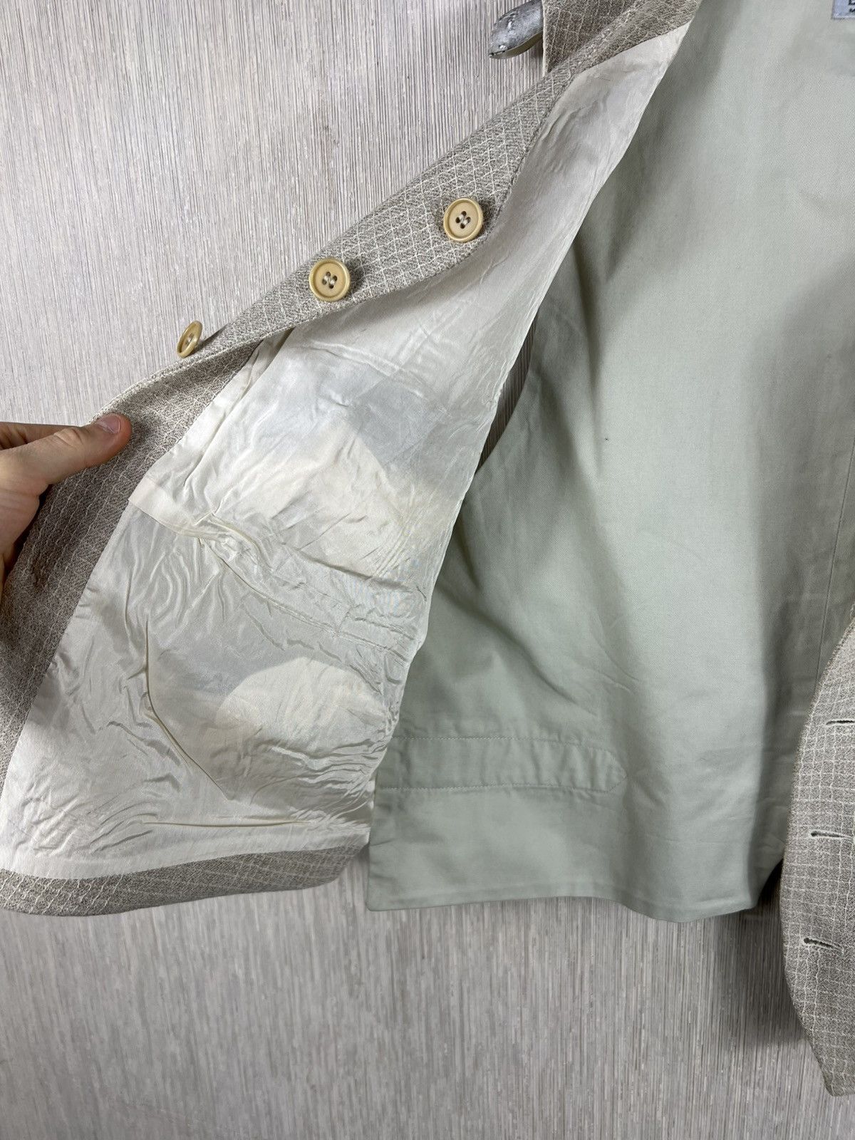 Emporio Armani Vintage 90s Emporio Armani archival linen suit vest Size 48R - 17 Thumbnail