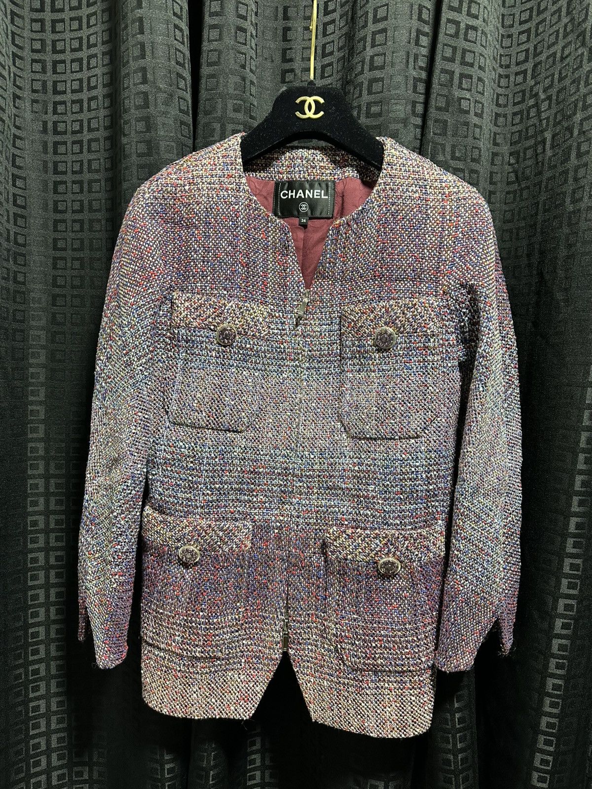 Chanel Chanel tweed jacket Size XS / US 0-2 / IT 36-38 - 1 Thumbnail