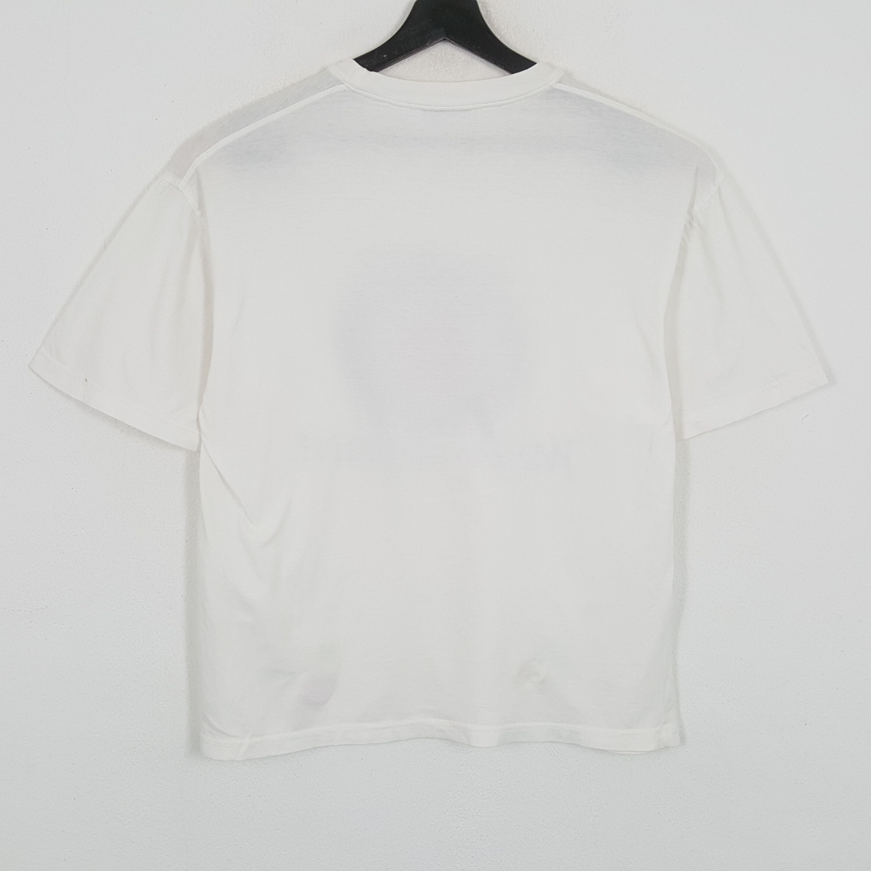 Vintage × Yves Saint Laurent YVES SAINT LAURENT Luxury Brand Spellout Design Tshirt Size US L / EU 52-54 / 3 - 3 Thumbnail