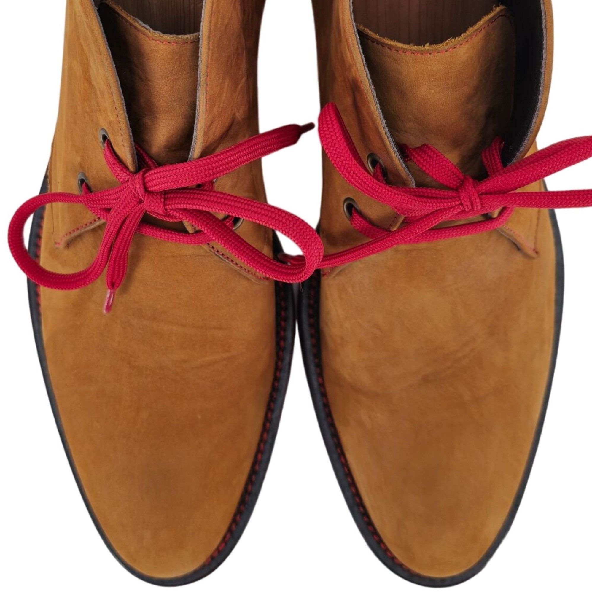 Donald Pliner Donald J. Pliner Italy Brown Suede Chukka Boots Men size 8.5 Size US 8.5 / EU 41-42 - 2 Thumbnail