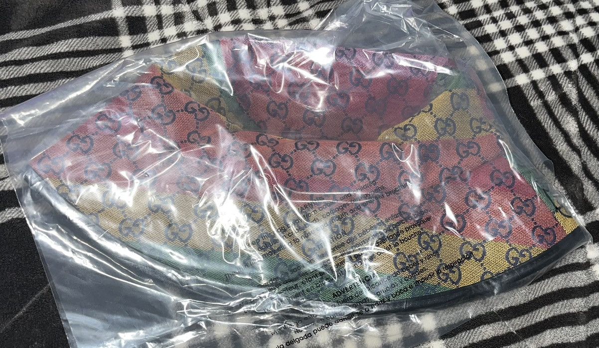 Imran Potato LAST DROP EVER Imran Potato Gerbil Abloh Bucket Hat Size ONE SIZE - 4 Thumbnail