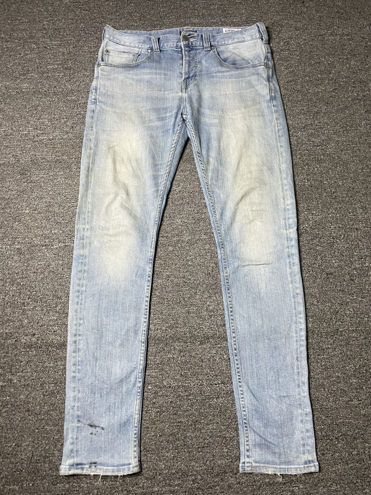 Japanese Brand × Vintage Vintage BAY FLOW Slim Skinny Jeans (84) Size US 32 / EU 48 - 1 Thumbnail
