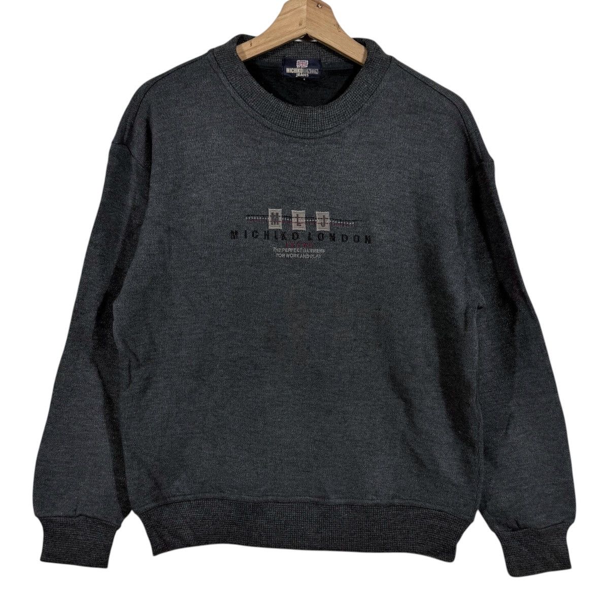 Michiko Koshino London Michiko london sweatshirt big logo Size US M / EU 48-50 / 2 - 1 Thumbnail